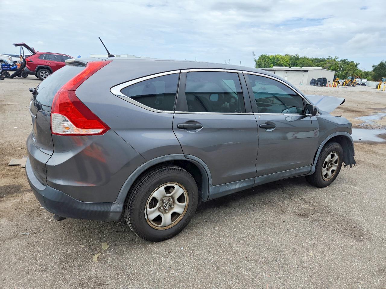 2013 Honda Cr-v Lx Gray vin: 3CZRM3H32DG710041