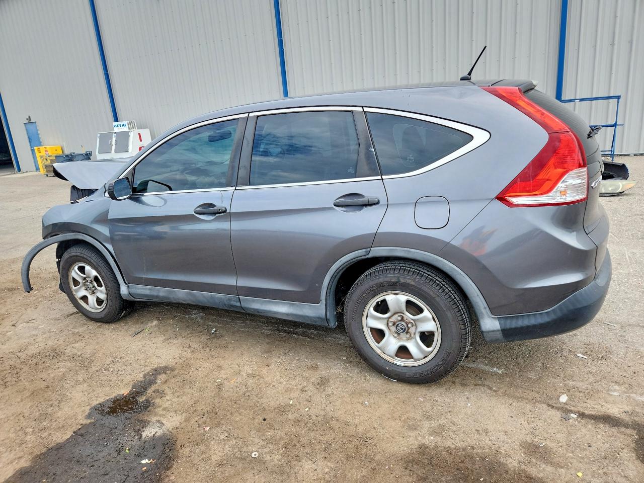 2013 Honda Cr-v Lx Gray vin: 3CZRM3H32DG710041