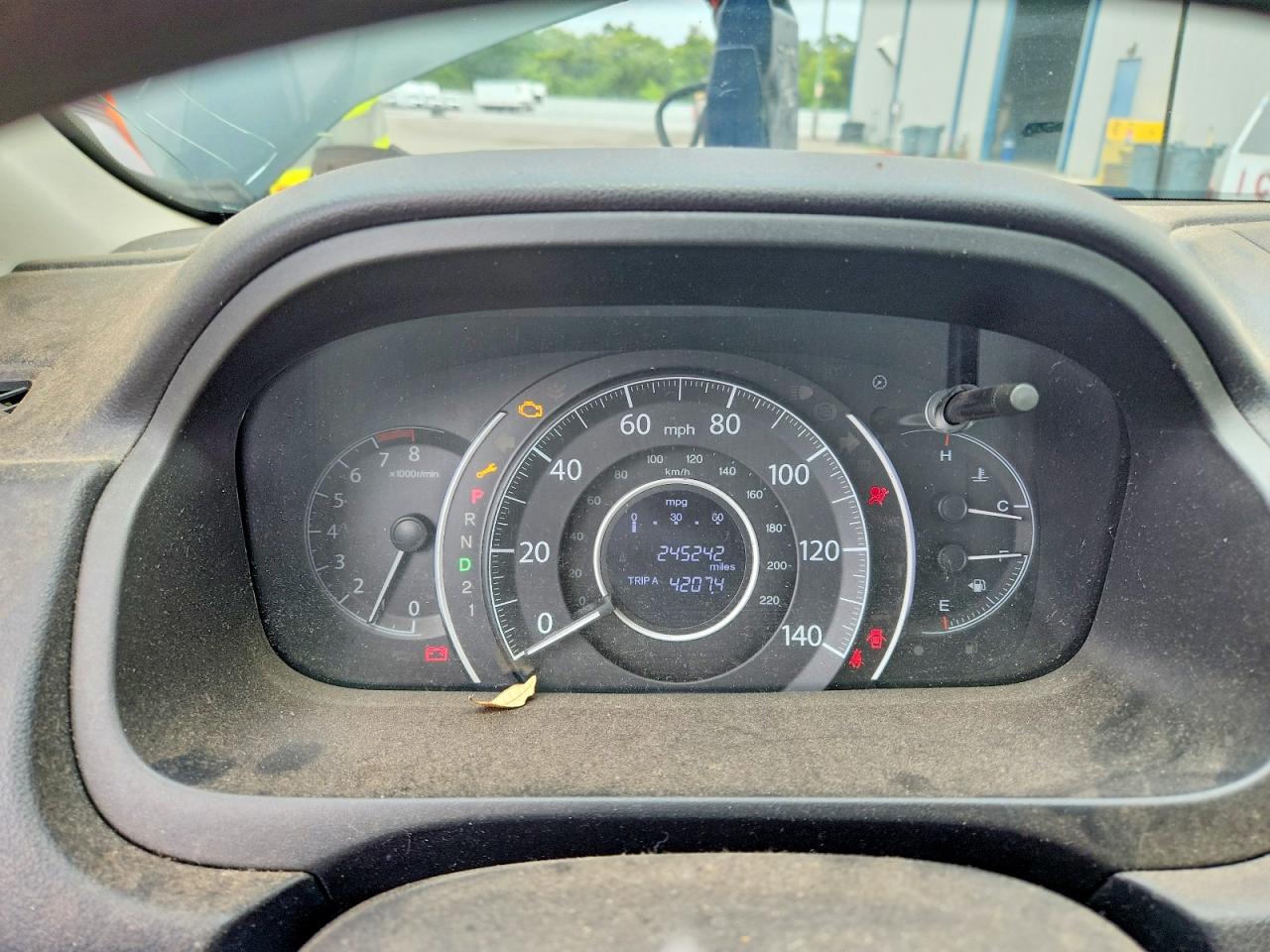 2013 Honda Cr-v Lx Gray vin: 3CZRM3H32DG710041