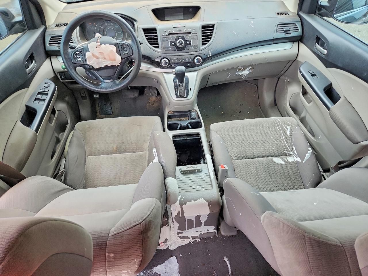 2013 Honda Cr-v Lx Gray vin: 3CZRM3H32DG710041