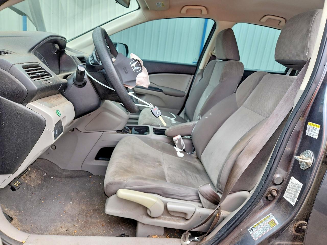 2013 Honda Cr-v Lx Gray vin: 3CZRM3H32DG710041