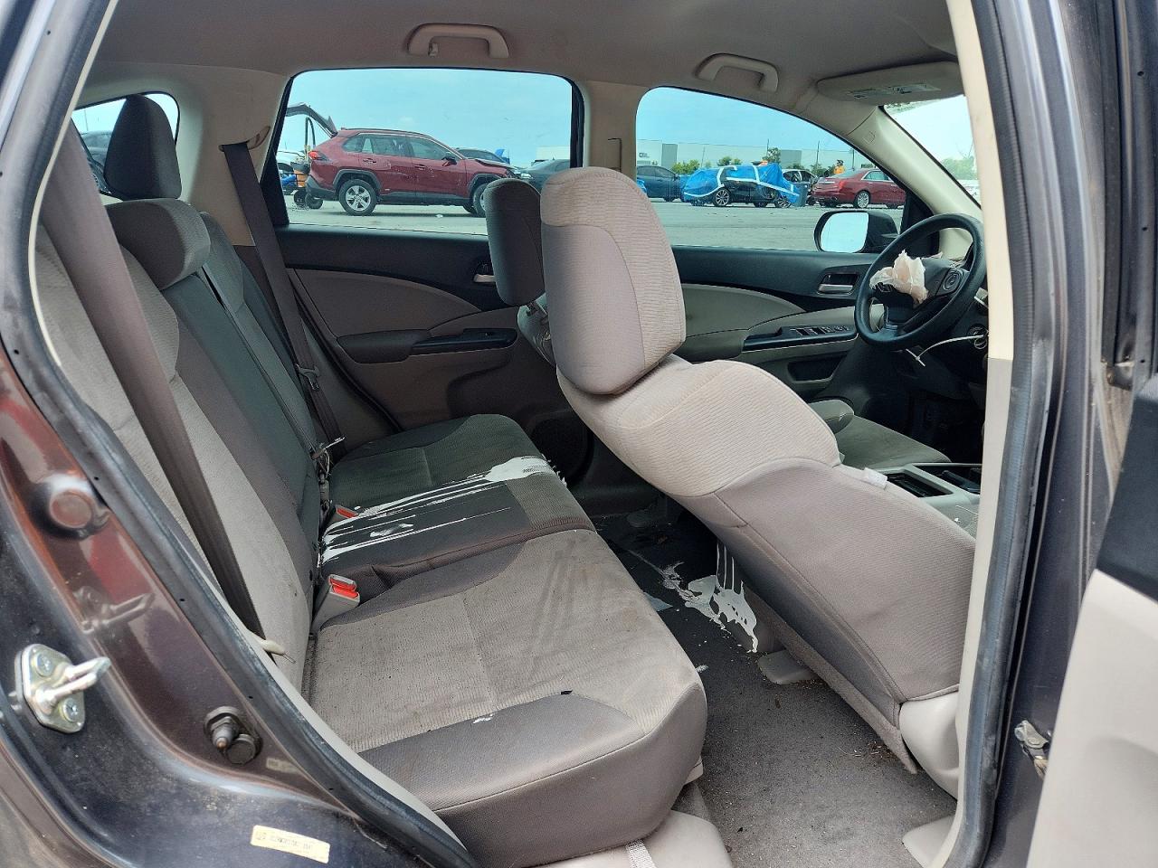 2013 Honda Cr-v Lx Gray vin: 3CZRM3H32DG710041