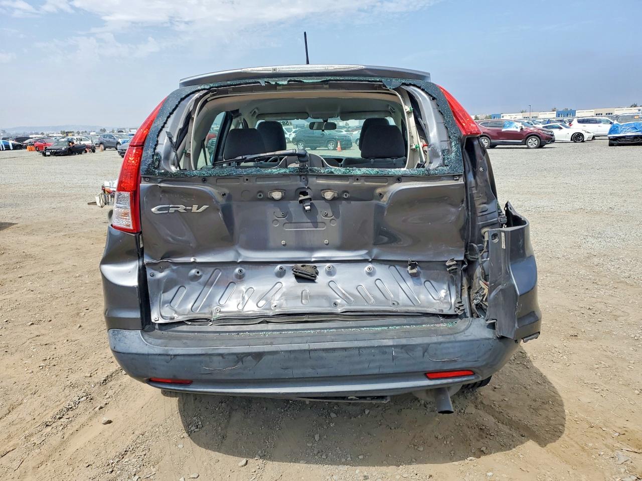 2013 Hond Cr-v Gray vin: 3CZRM3H32DG712260