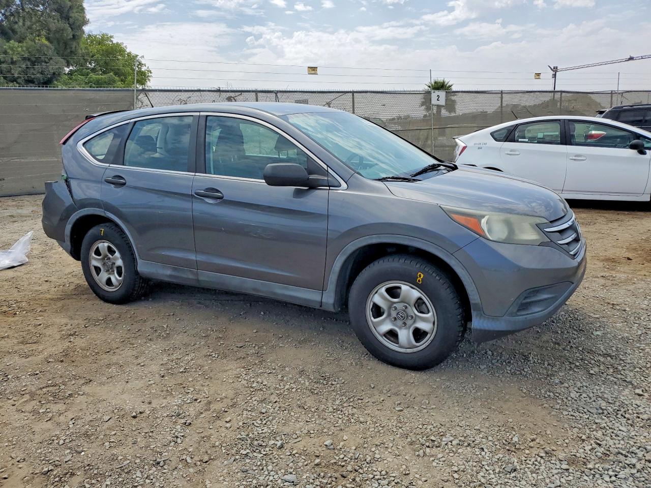 2013 Hond Cr-v Gray vin: 3CZRM3H32DG712260