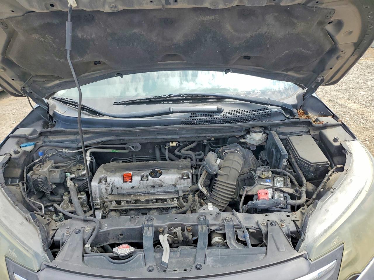 2013 Hond Cr-v Gray vin: 3CZRM3H32DG712260