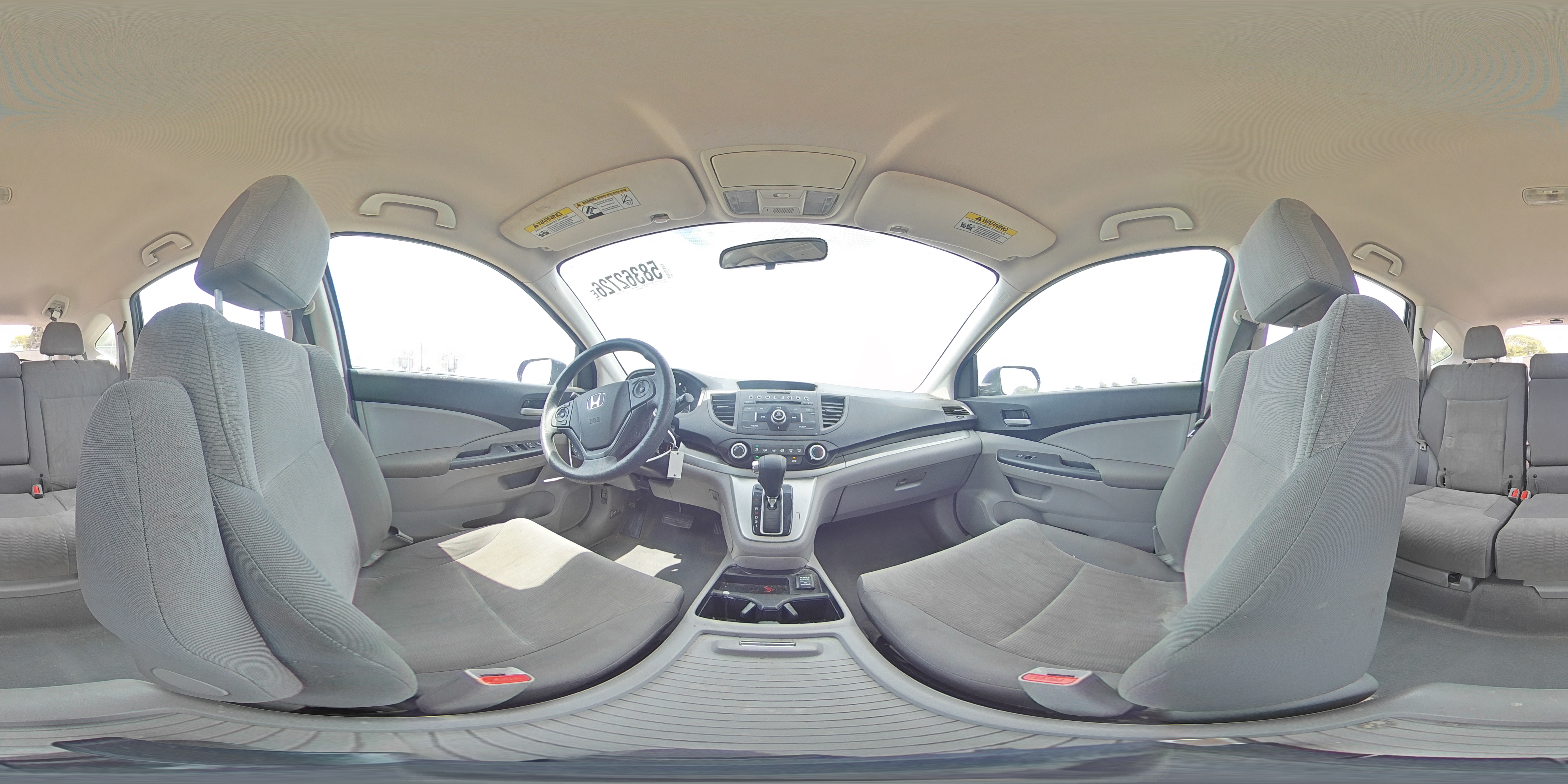 2013 Hond Cr-v Gray vin: 3CZRM3H32DG712260