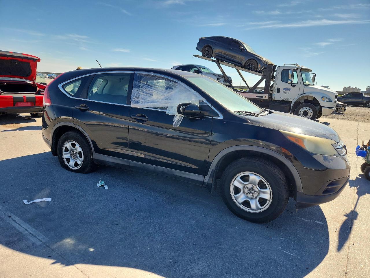 2013 Honda Crv Ex-l Black vin: 3CZRM3H32DG712372