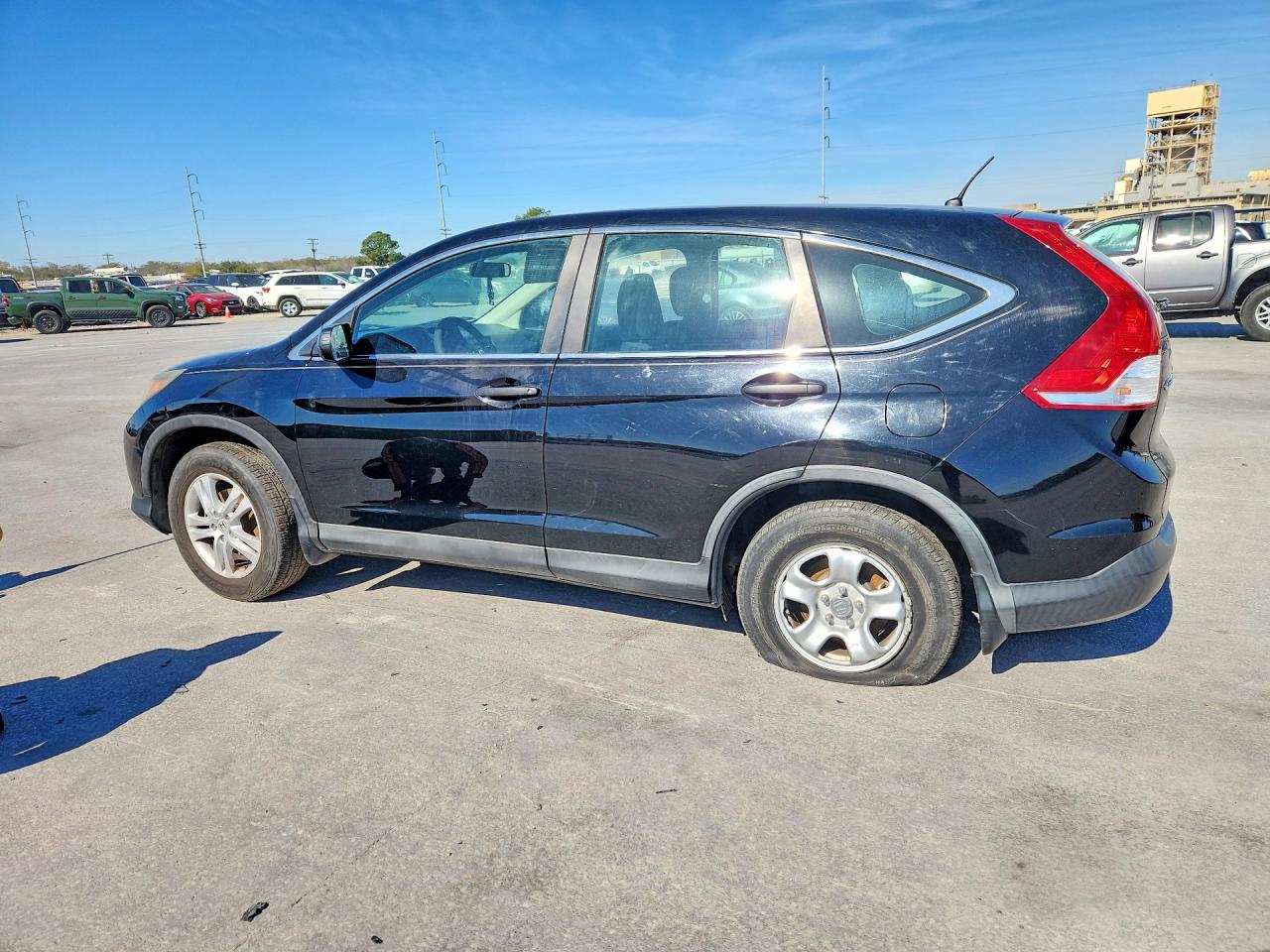2013 Honda Crv Ex-l Black vin: 3CZRM3H32DG712372