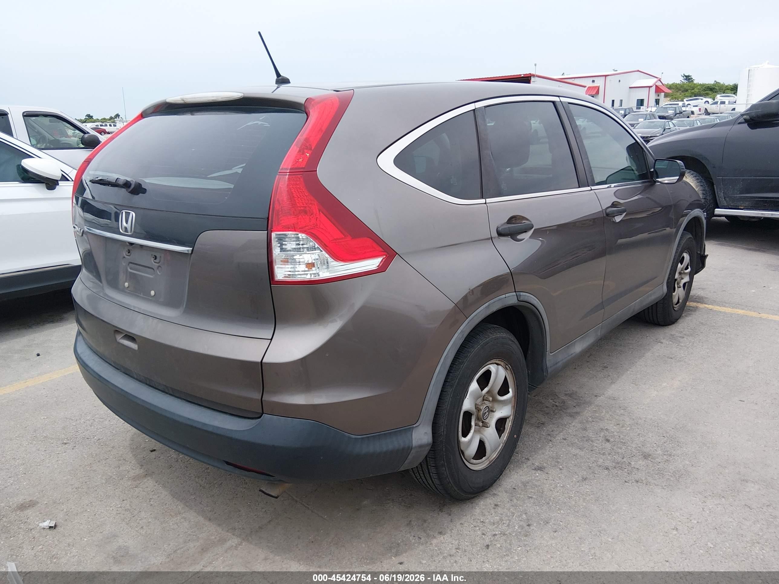 2014 Honda Cr-v Lx Gray vin: 3CZRM3H32EG701549