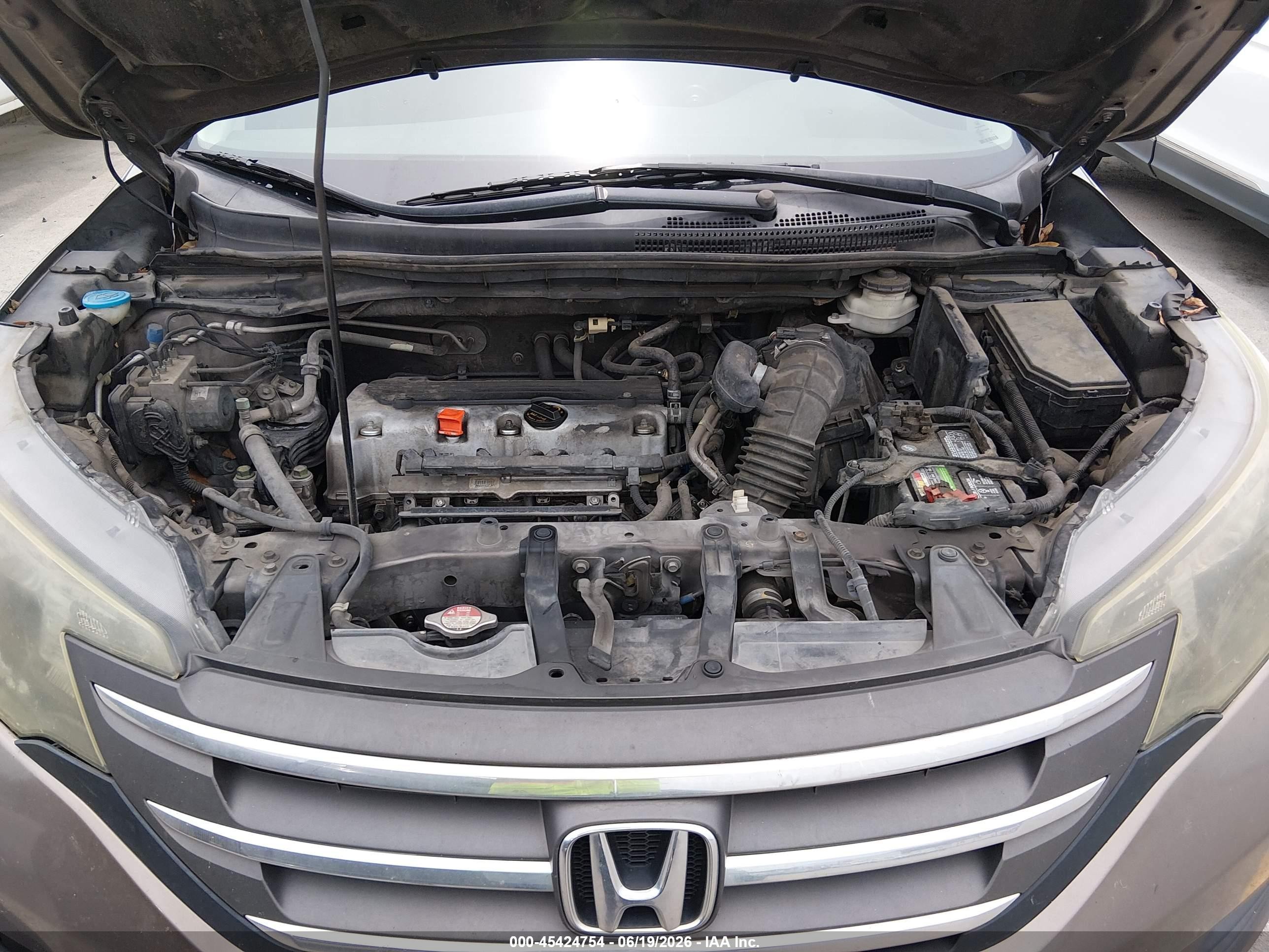 2014 Honda Cr-v Lx Gray vin: 3CZRM3H32EG701549