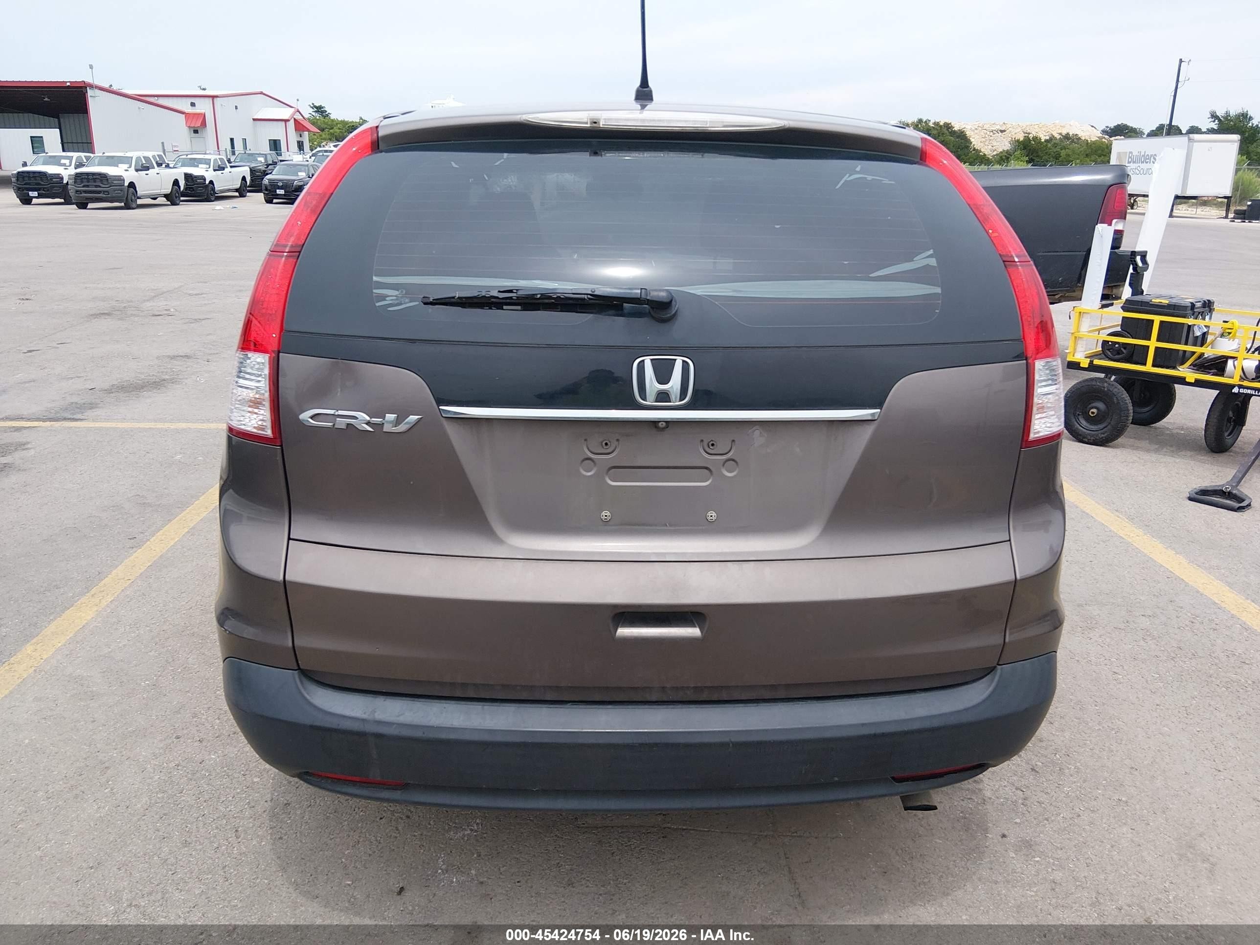 2014 Honda Cr-v Lx Gray vin: 3CZRM3H32EG701549