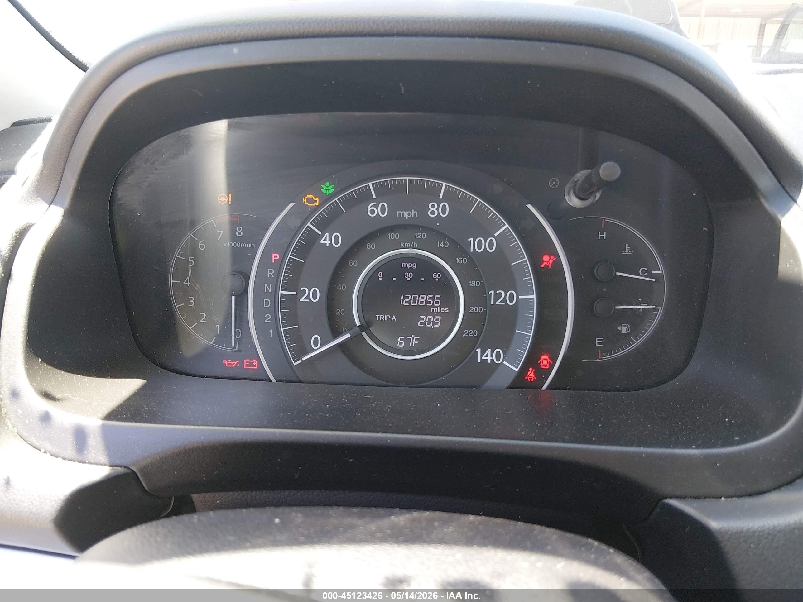 2014 Honda Cr-v Lx Blue vin: 3CZRM3H32EG703947