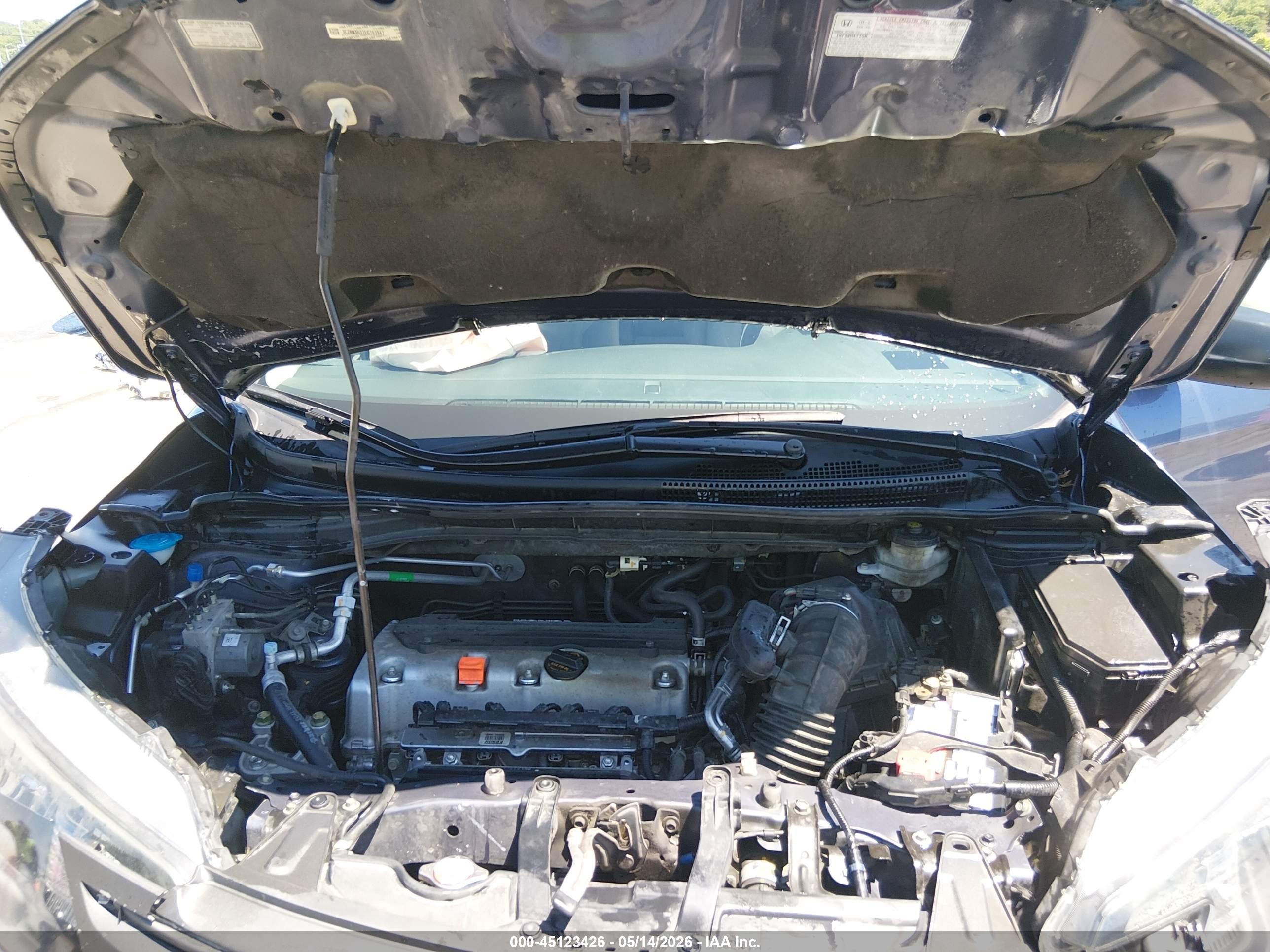 2014 Honda Cr-v Lx Blue vin: 3CZRM3H32EG703947