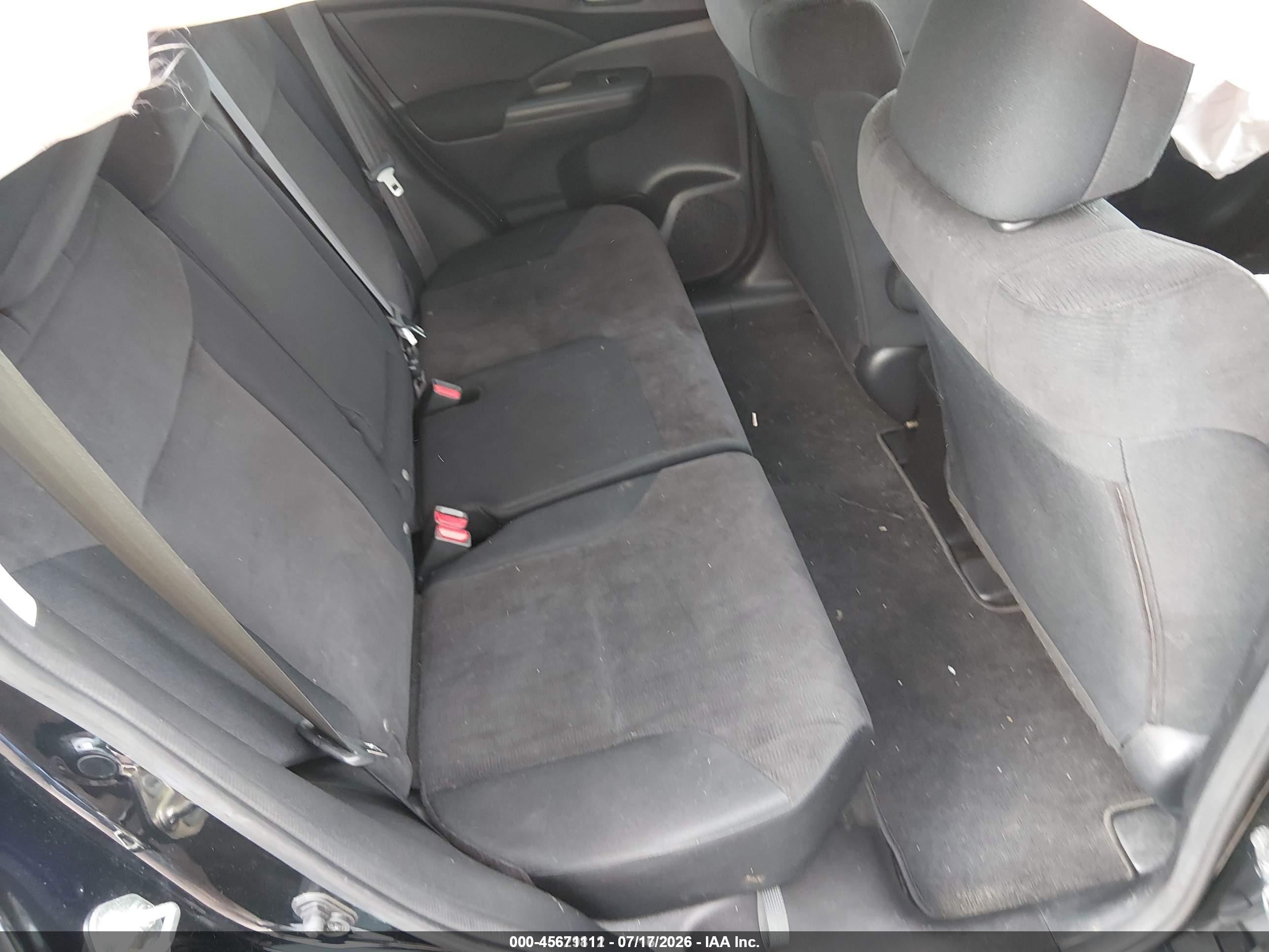 2014 Honda Cr-v Lx Black vin: 3CZRM3H32EG708551