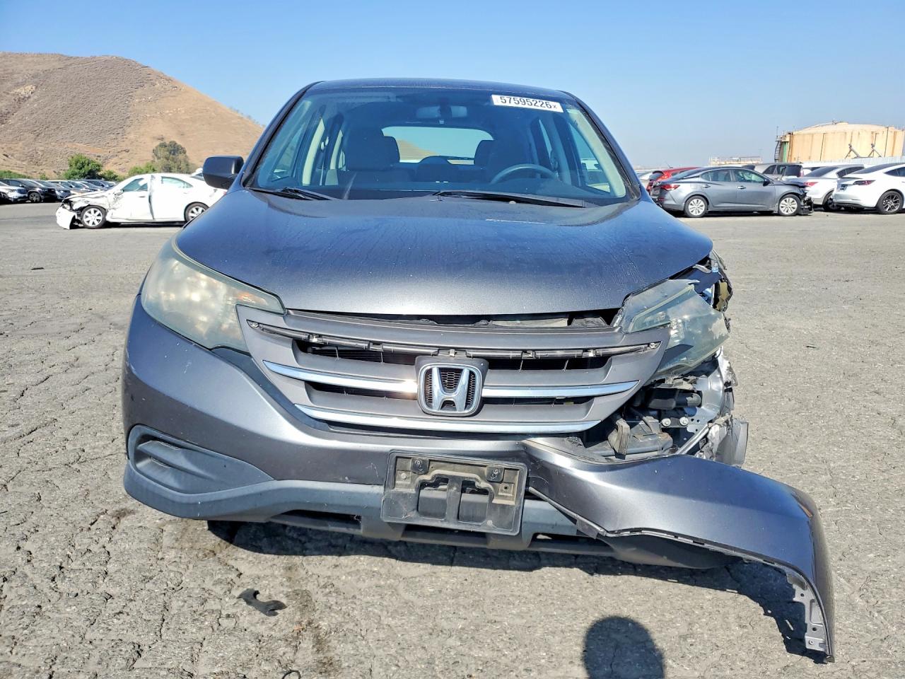 2014 Honda Cr-v Lx Charcoal vin: 3CZRM3H32EG715466