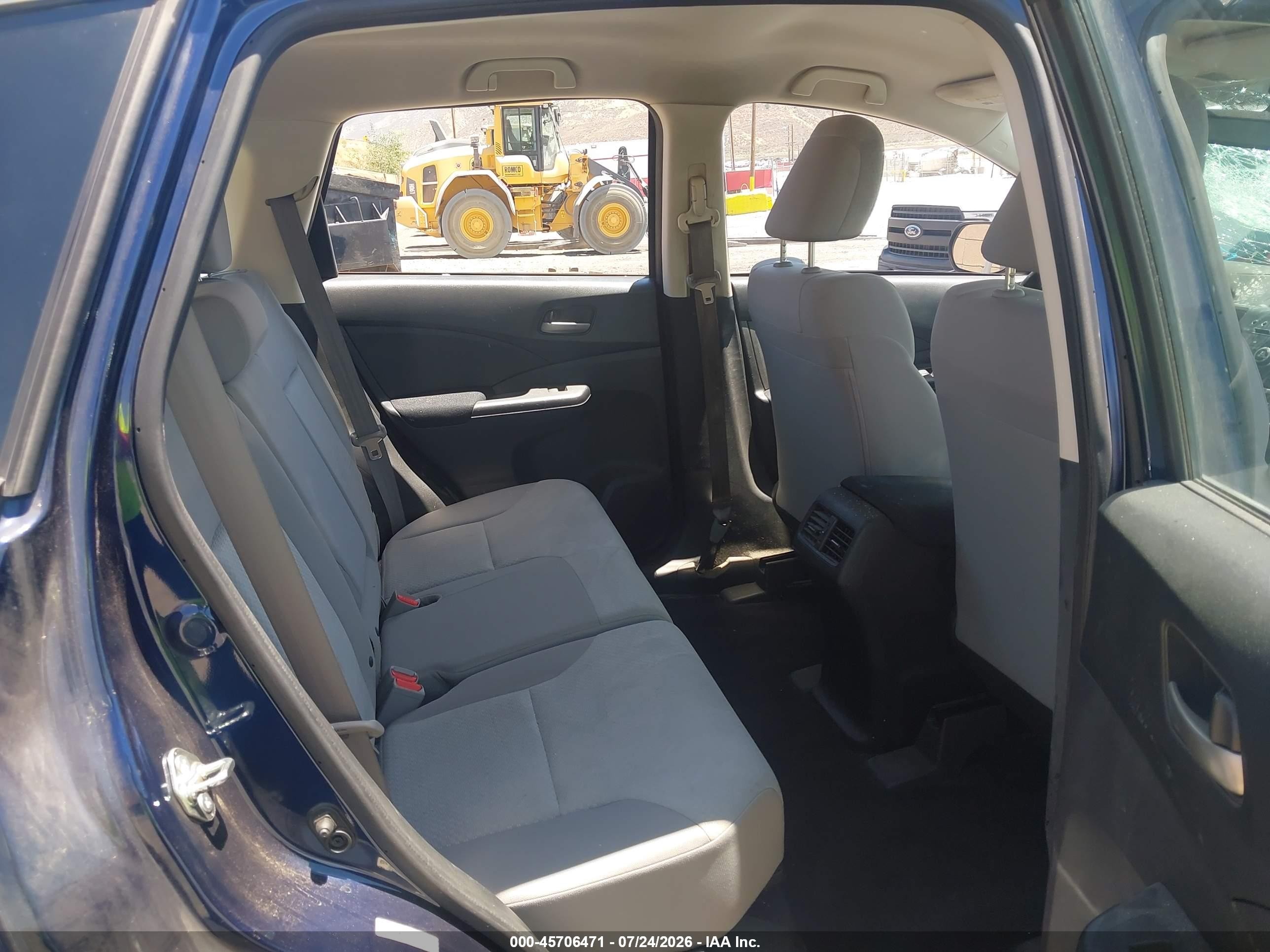 2015 Honda Cr-v Lx Синий vin: 3CZRM3H32FG702122