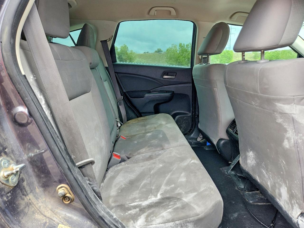 2015 Honda Cr-v Lx Gray vin: 3CZRM3H32FG703755