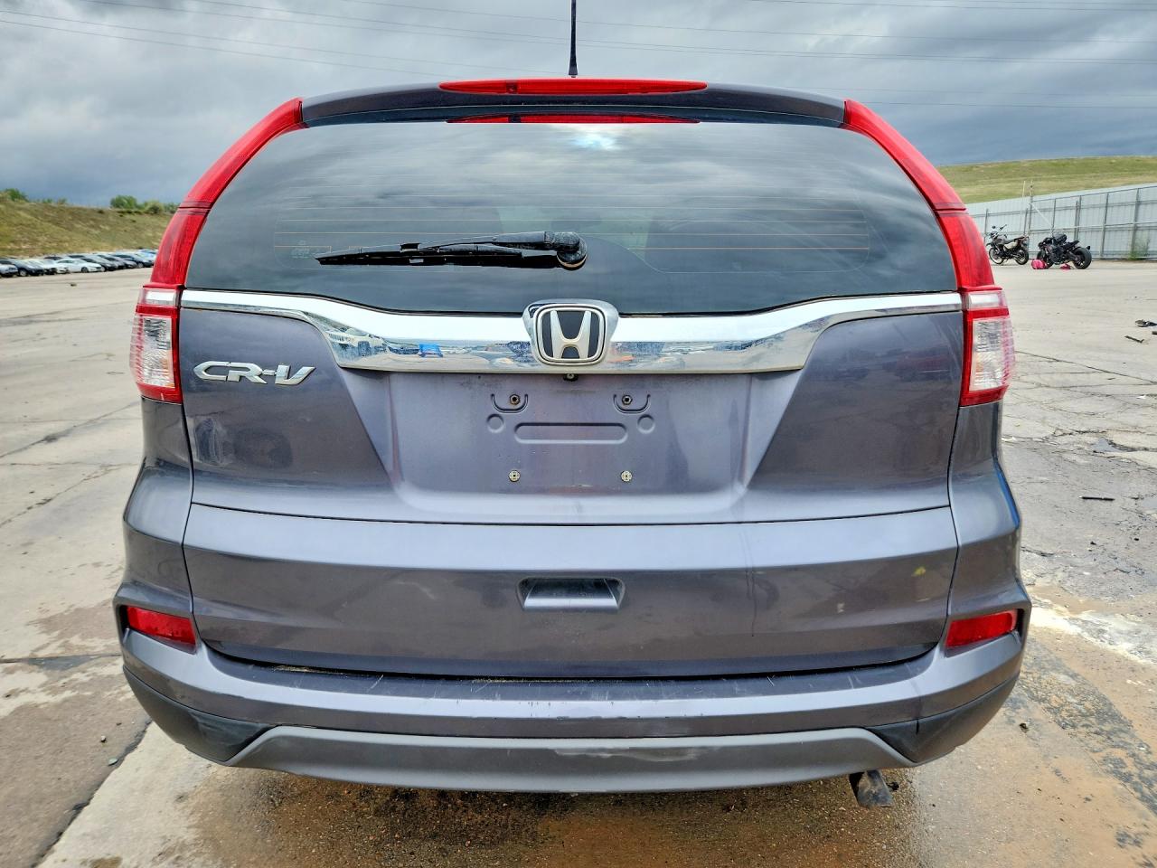 2015 Honda Cr-v Lx Gray vin: 3CZRM3H32FG703755
