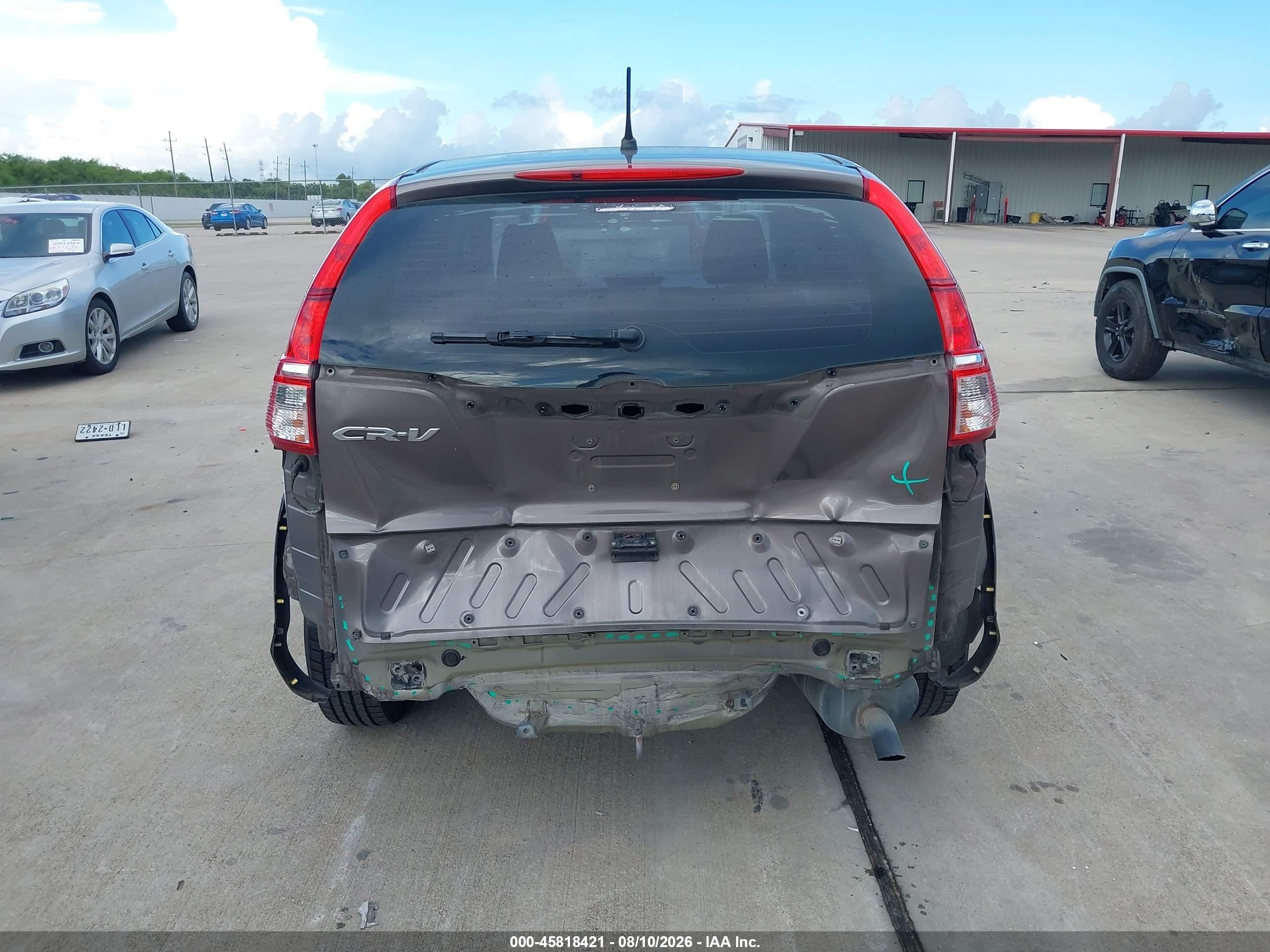 2015 Honda Cr-v Lx Коричневый vin: 3CZRM3H32FG705120