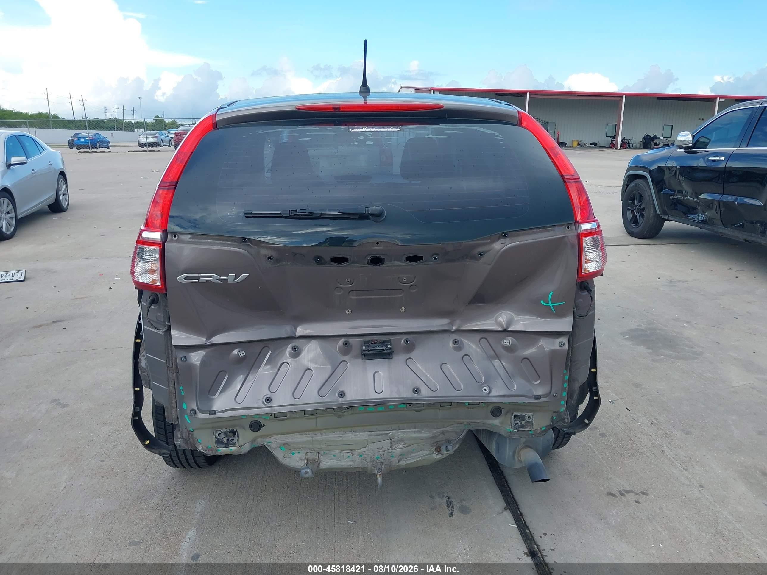 2015 Honda Cr-v Lx Коричневый vin: 3CZRM3H32FG705120