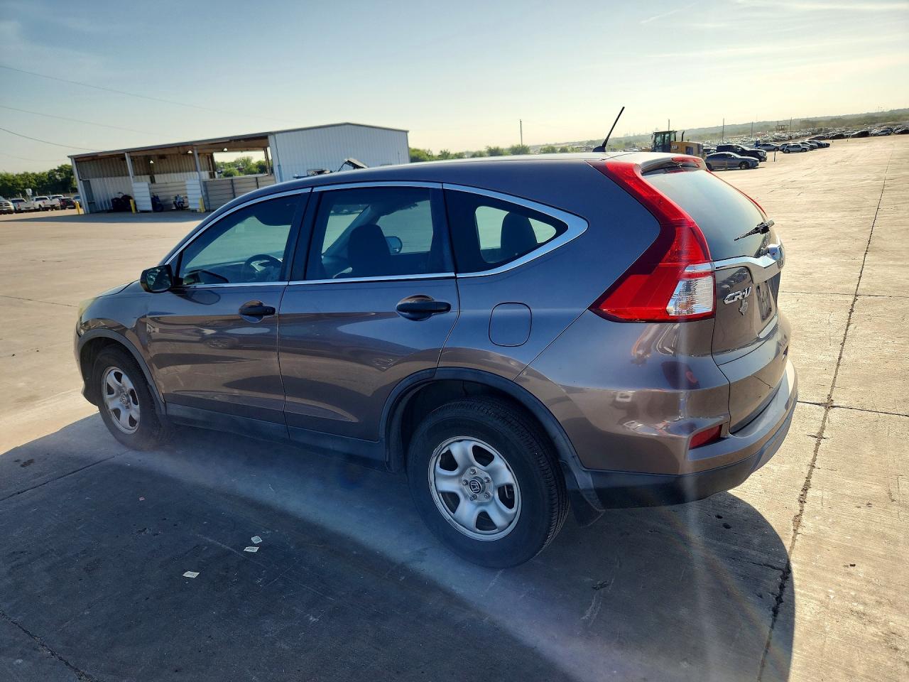 2015 Honda Cr-v Lx Gray vin: 3CZRM3H32FG709779