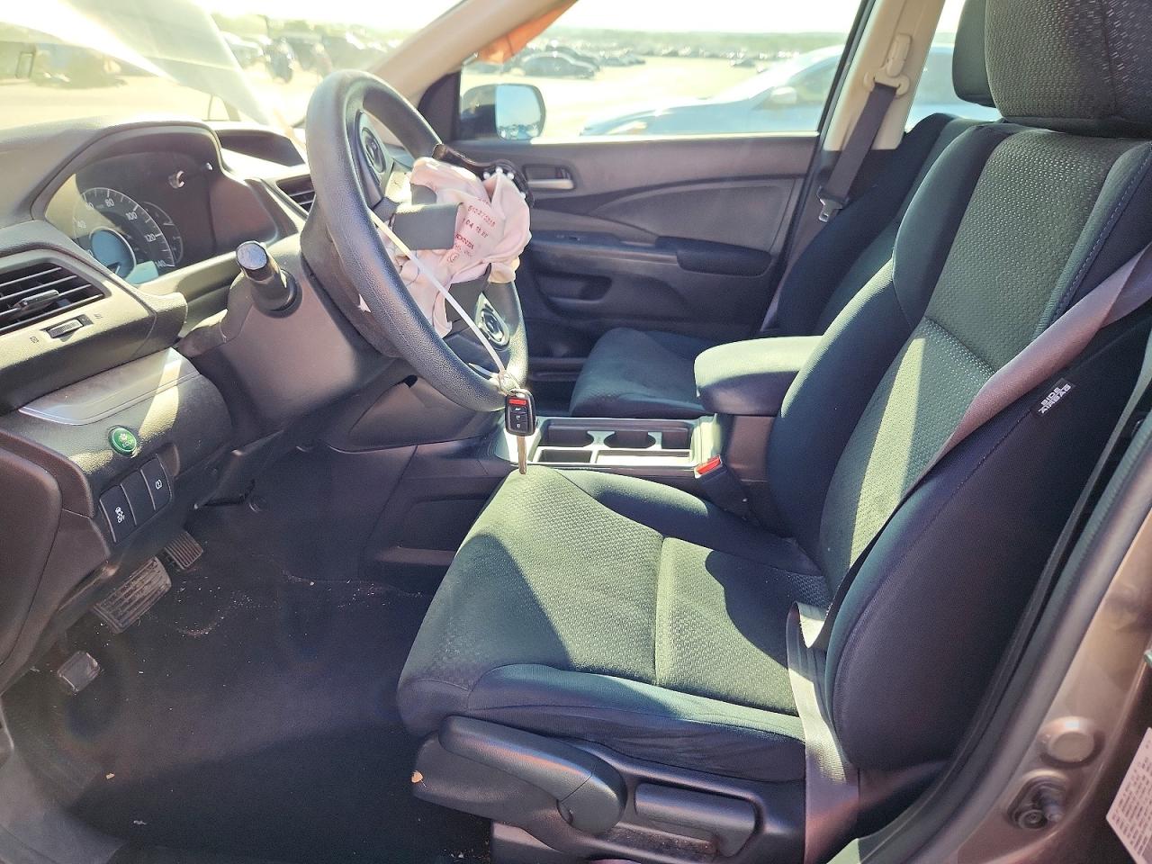2015 Honda Cr-v Lx Gray vin: 3CZRM3H32FG709779