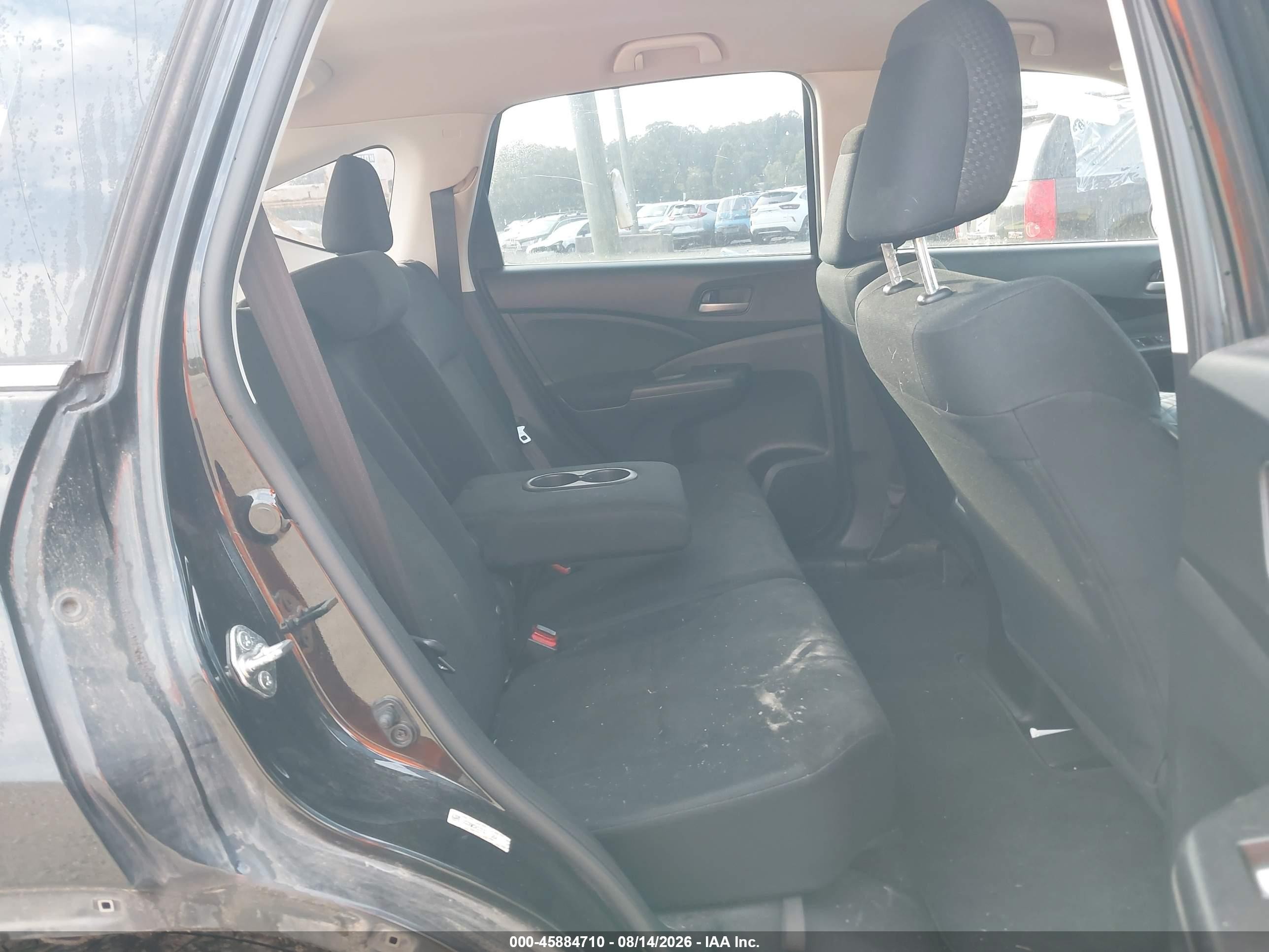 2015 Honda Cr-v Lx Черный vin: 3CZRM3H32FG711354