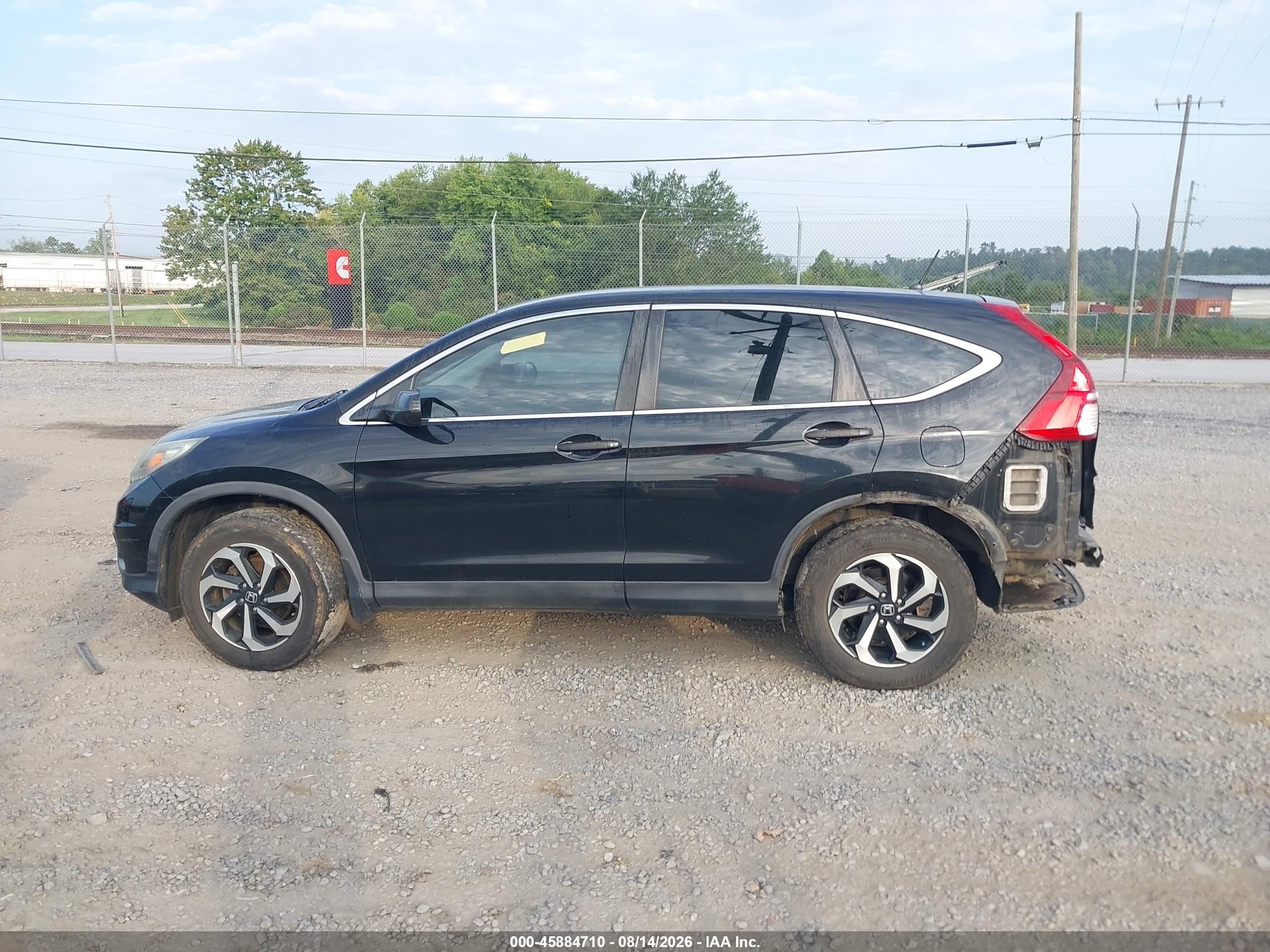 2015 Honda Cr-v Lx Черный vin: 3CZRM3H32FG711354