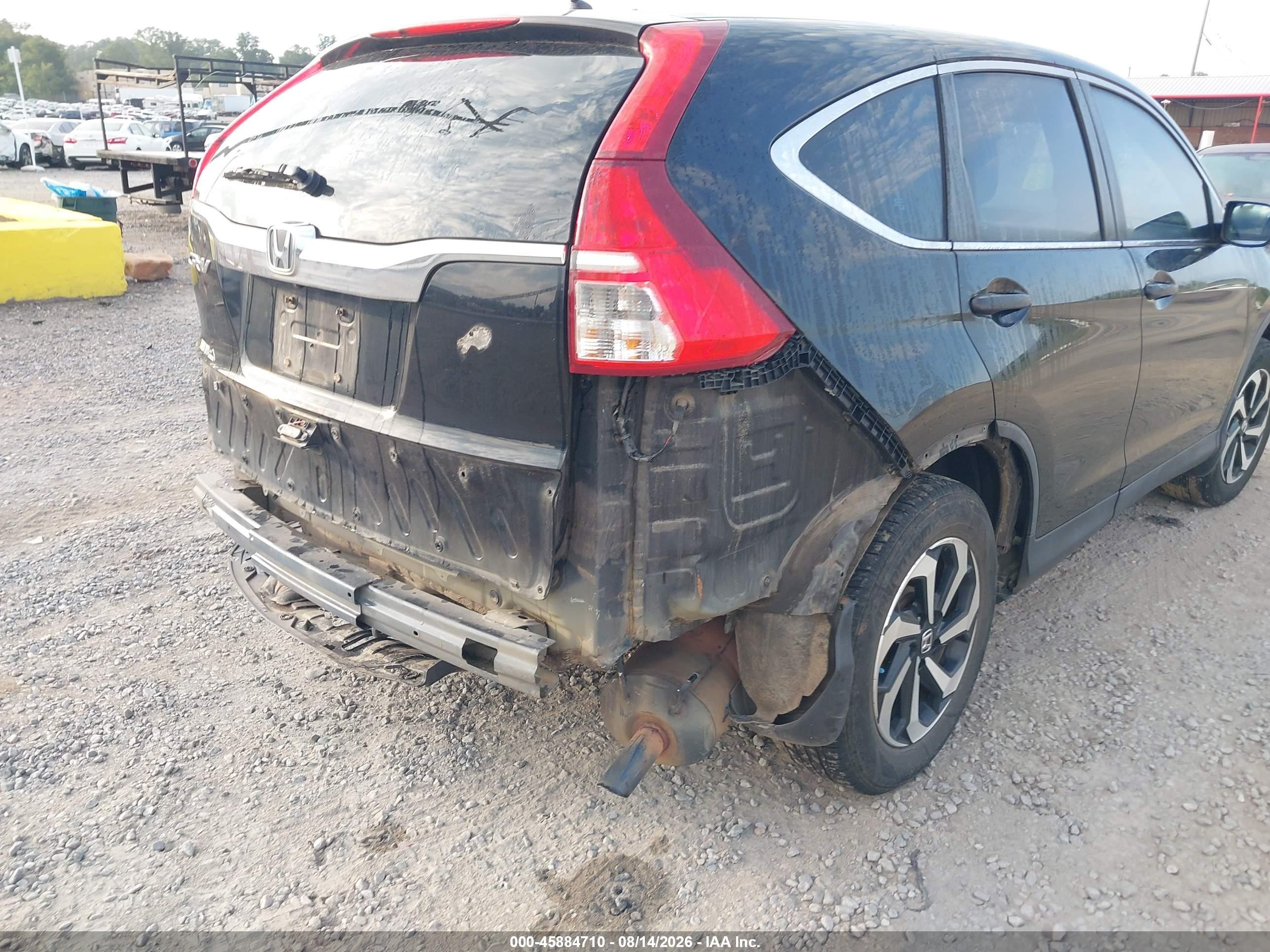 2015 Honda Cr-v Lx Черный vin: 3CZRM3H32FG711354