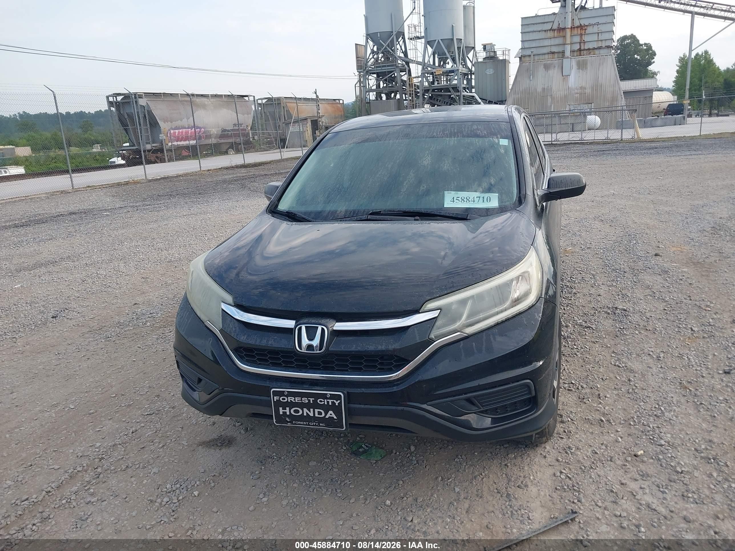 2015 Honda Cr-v Lx Черный vin: 3CZRM3H32FG711354