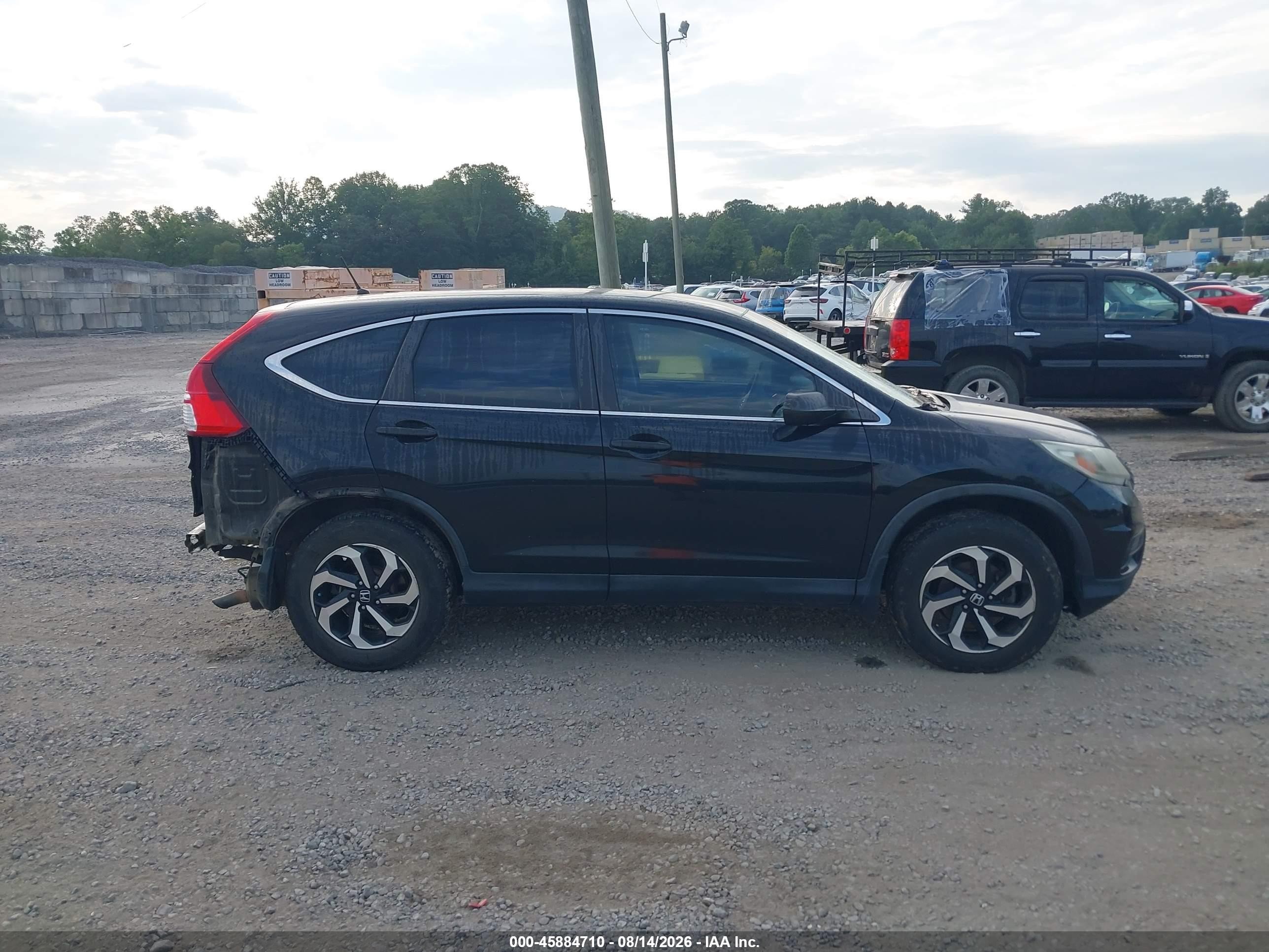 2015 Honda Cr-v Lx Черный vin: 3CZRM3H32FG711354