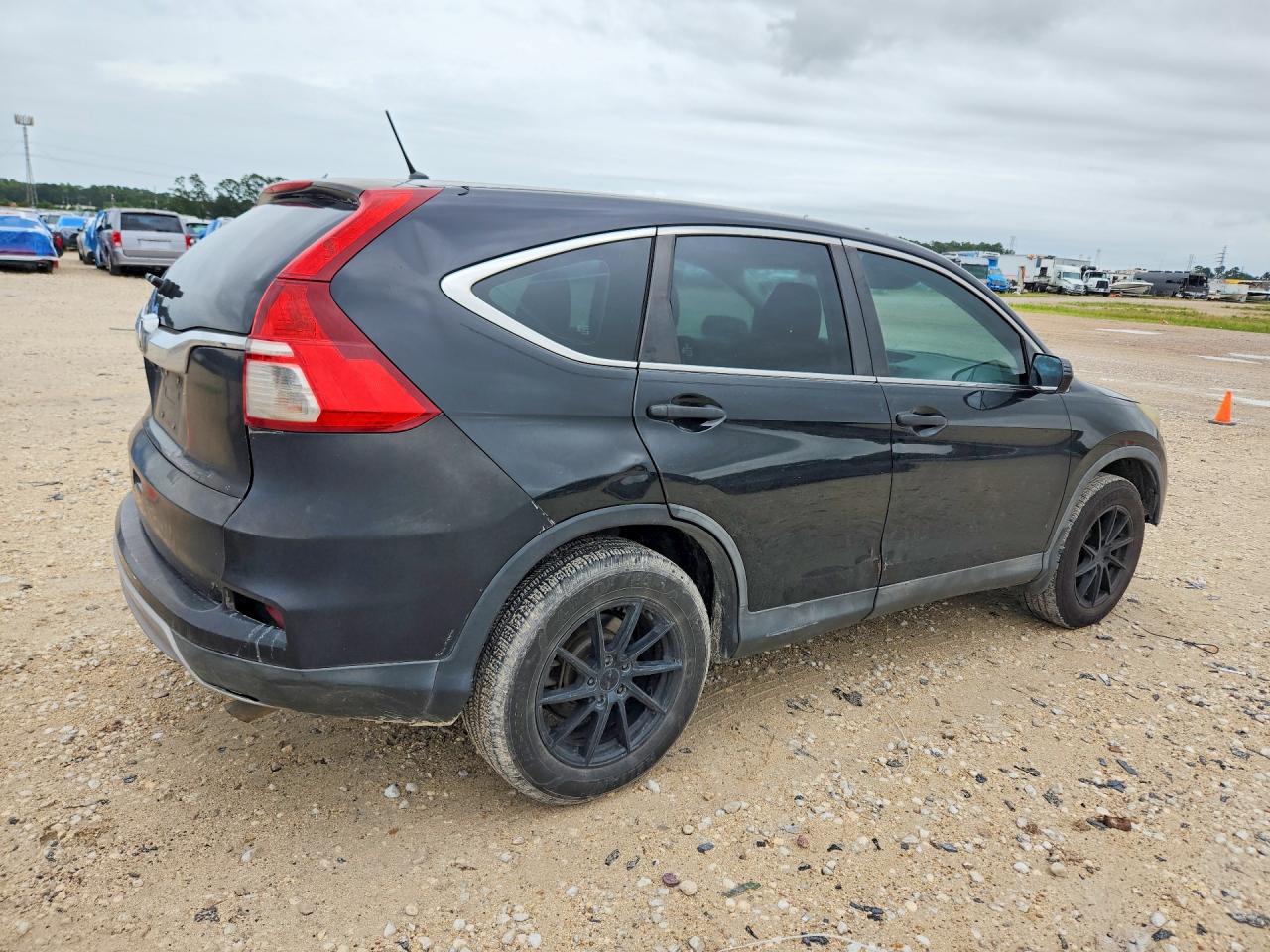 2015 Honda Cr-v Lx Black vin: 3CZRM3H32FG713265