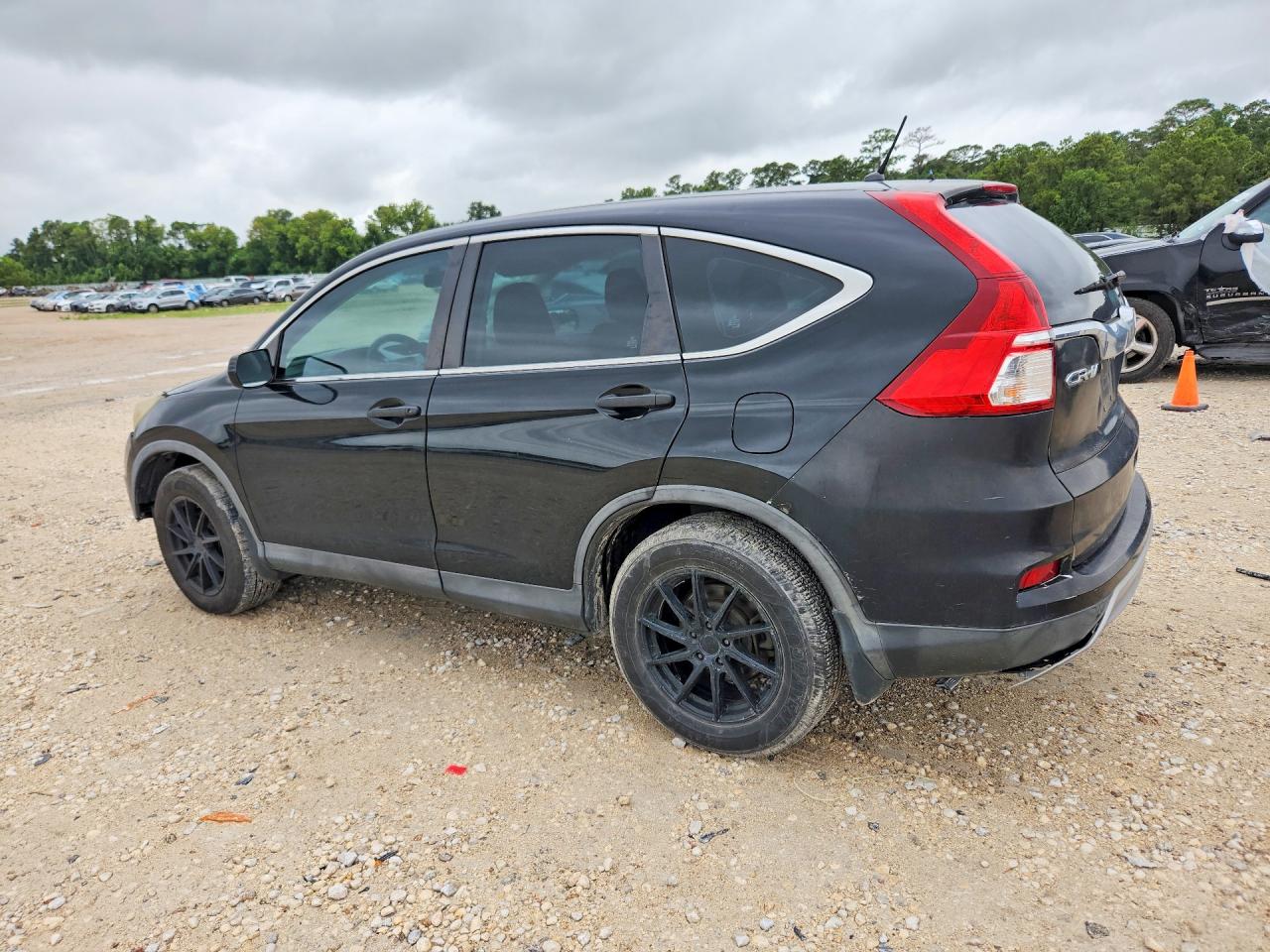 2015 Honda Cr-v Lx Black vin: 3CZRM3H32FG713265