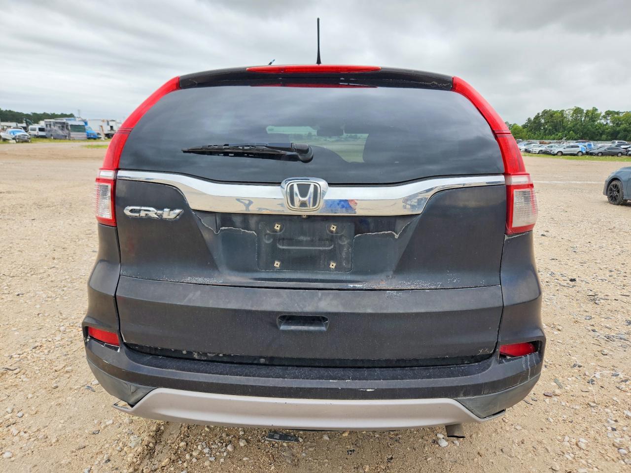2015 Honda Cr-v Lx Black vin: 3CZRM3H32FG713265