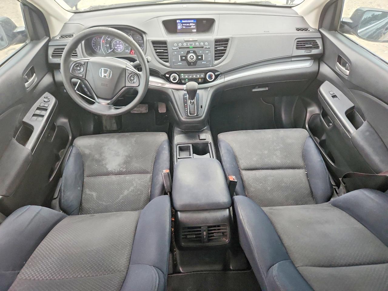 2015 Honda Cr-v Lx Black vin: 3CZRM3H32FG713265