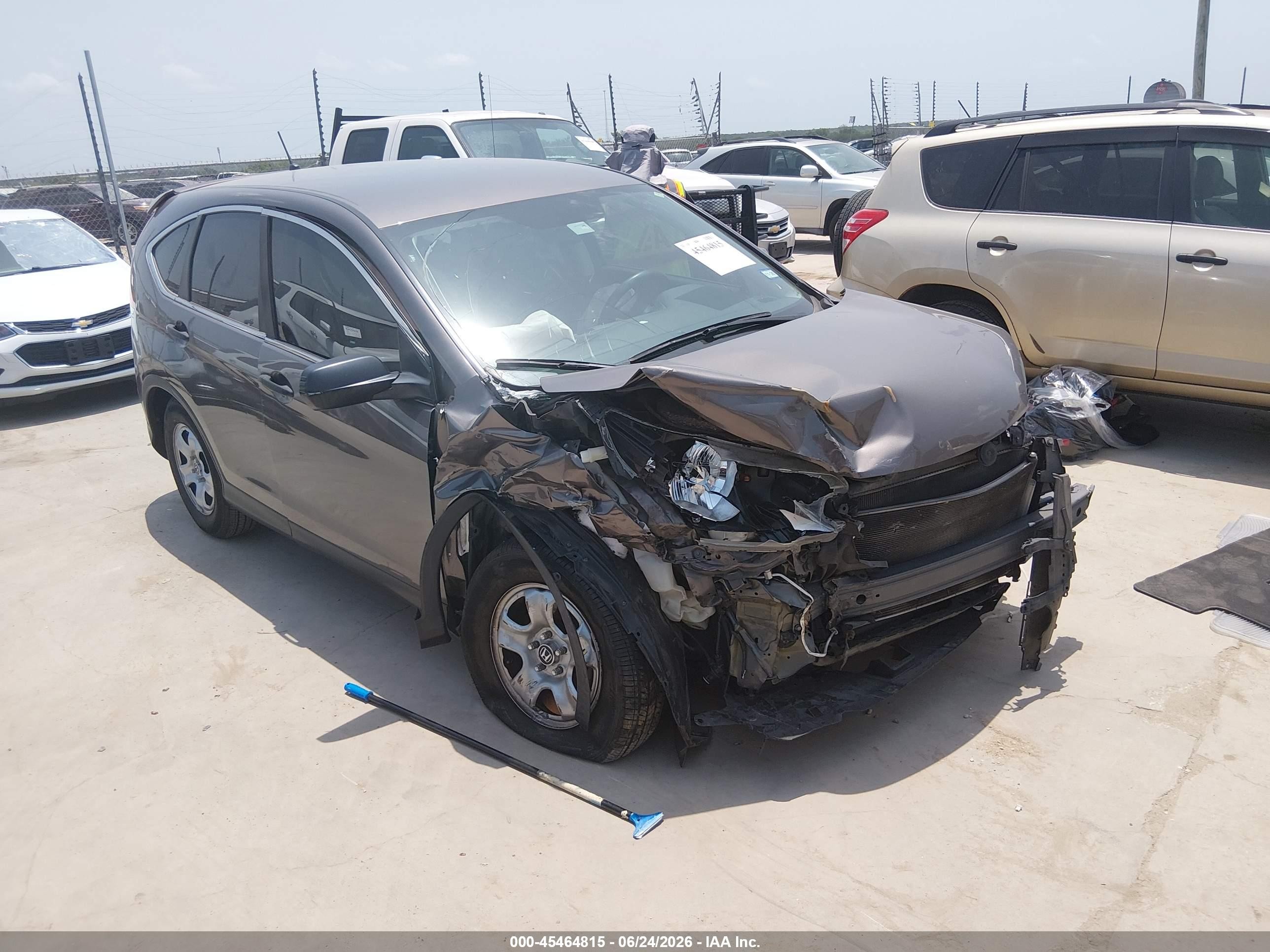 2013 Honda Cr-v Lx Коричневый vin: 3CZRM3H33DG701056