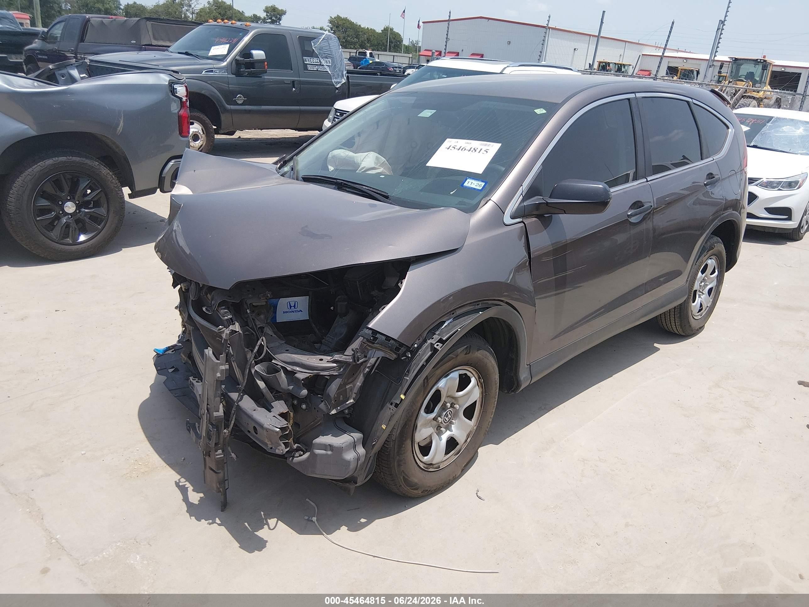 2013 Honda Cr-v Lx Коричневый vin: 3CZRM3H33DG701056