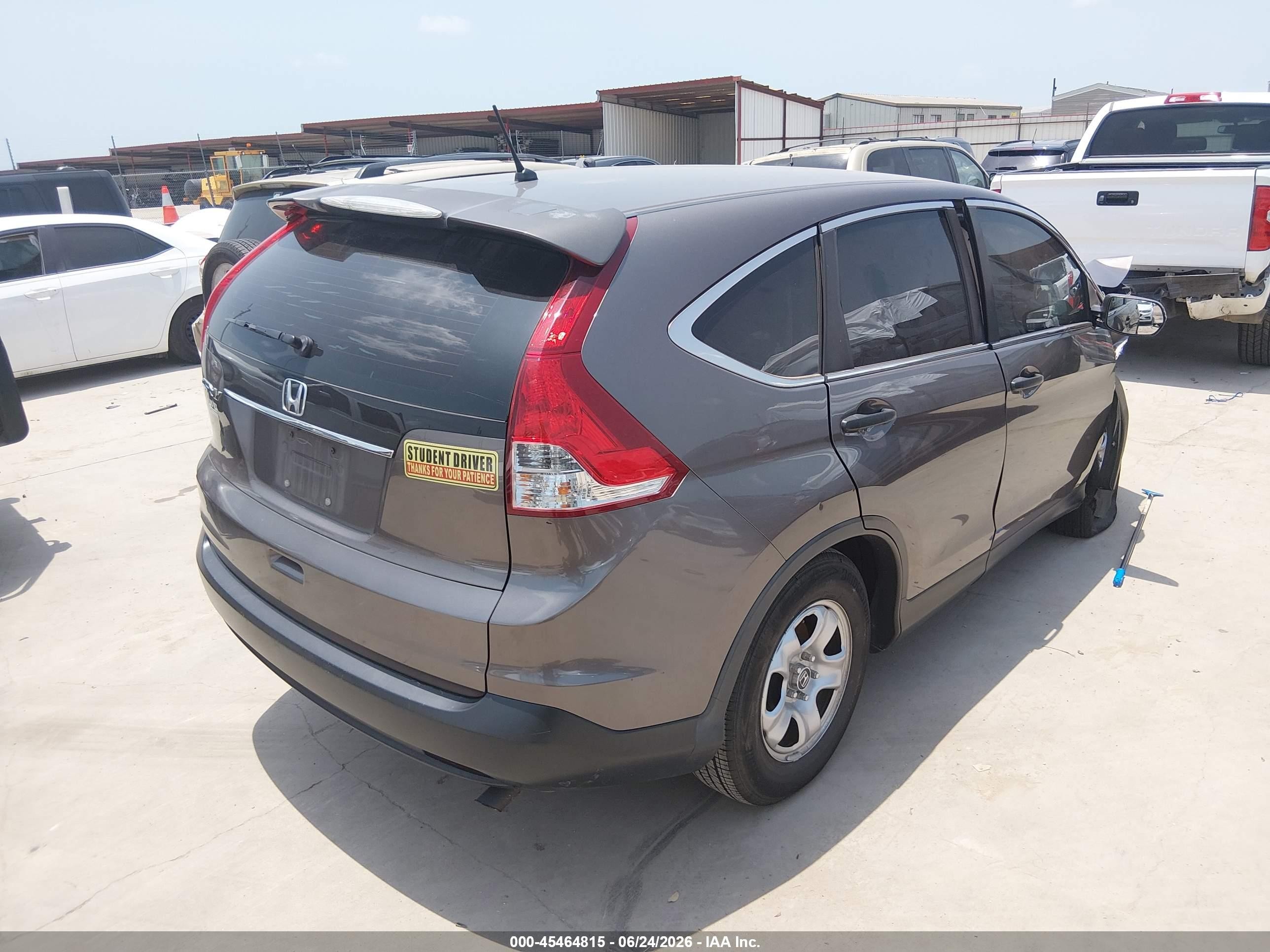 2013 Honda Cr-v Lx Коричневый vin: 3CZRM3H33DG701056