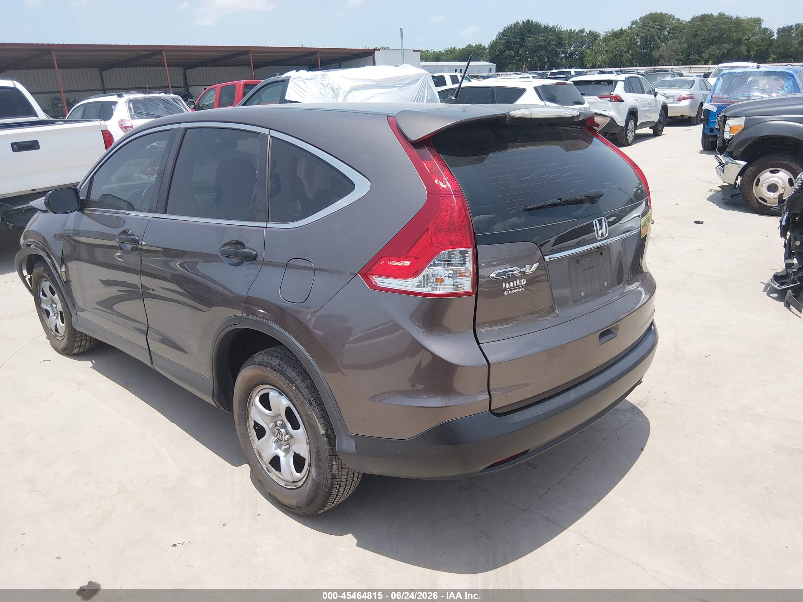 2013 Honda Cr-v Lx Коричневый vin: 3CZRM3H33DG701056
