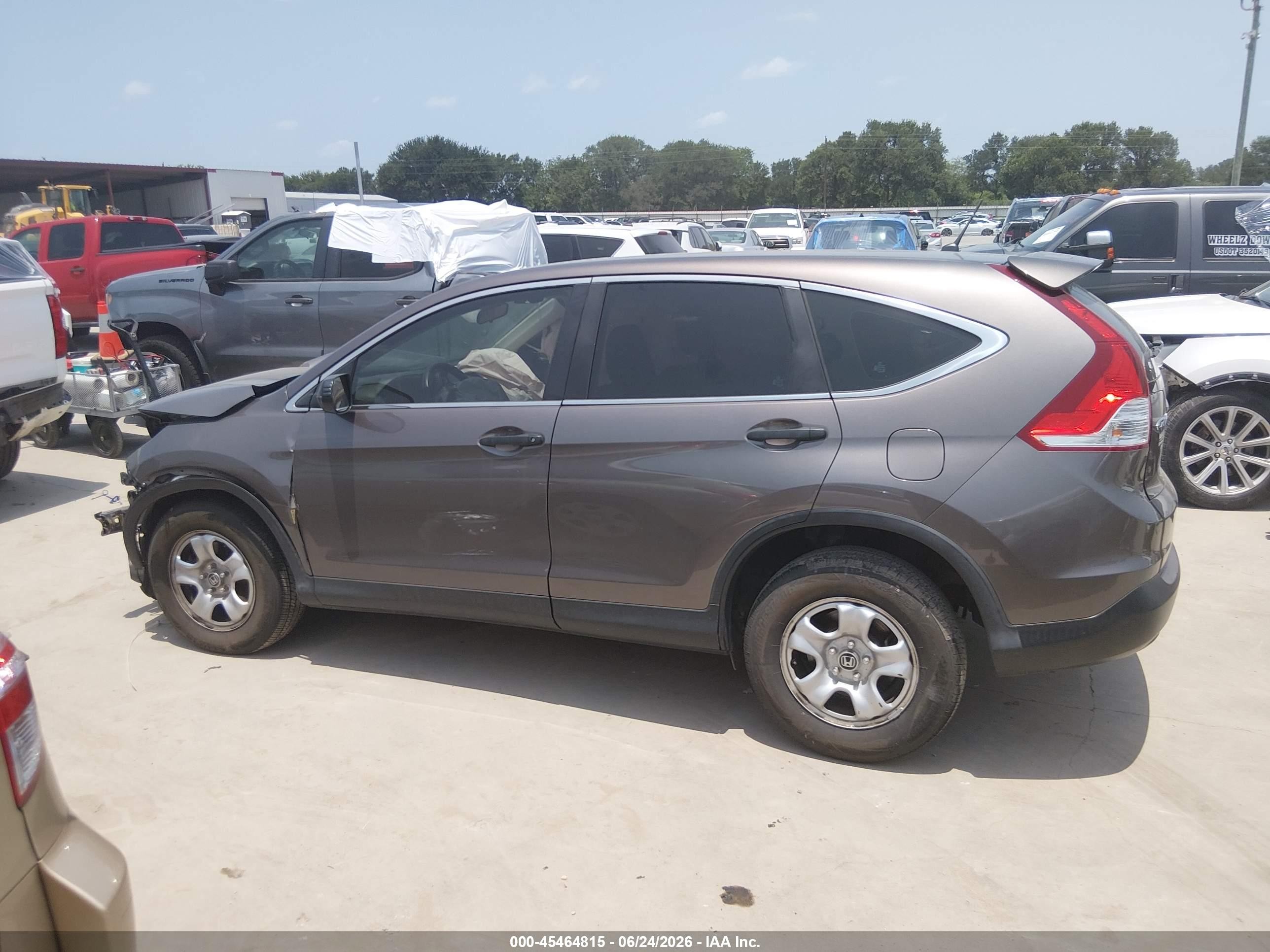 2013 Honda Cr-v Lx Коричневый vin: 3CZRM3H33DG701056