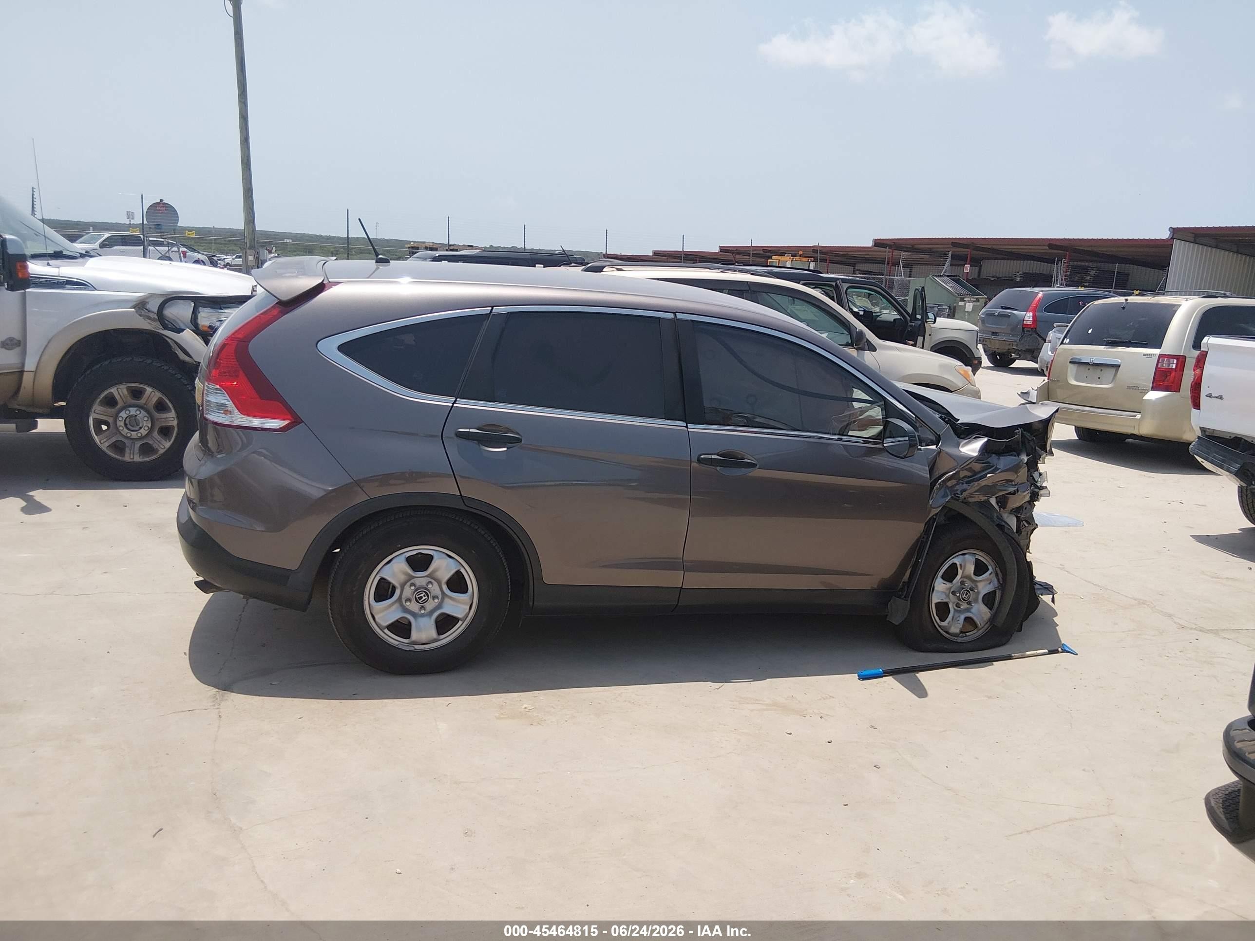 2013 Honda Cr-v Lx Коричневый vin: 3CZRM3H33DG701056