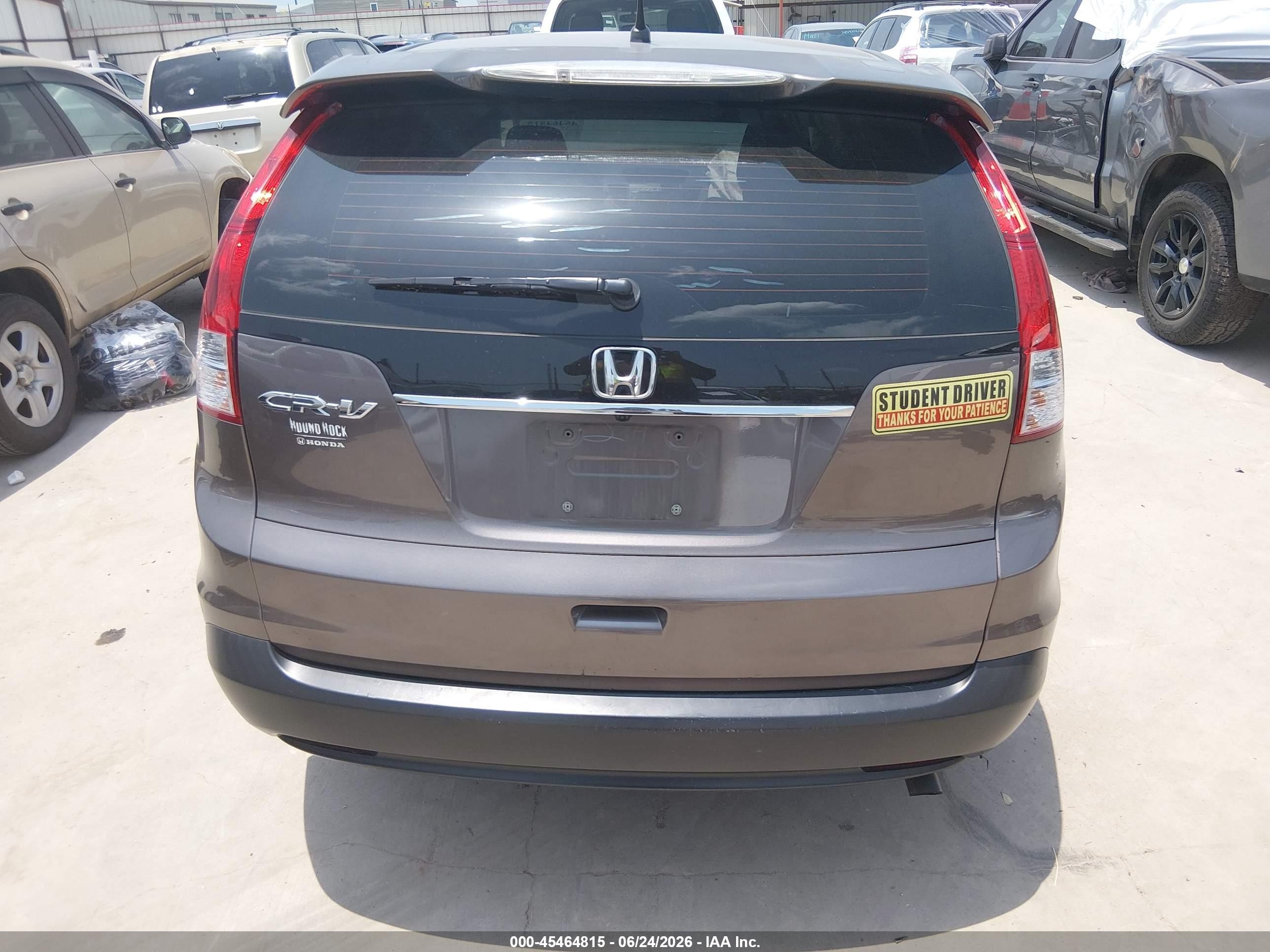 2013 Honda Cr-v Lx Коричневый vin: 3CZRM3H33DG701056