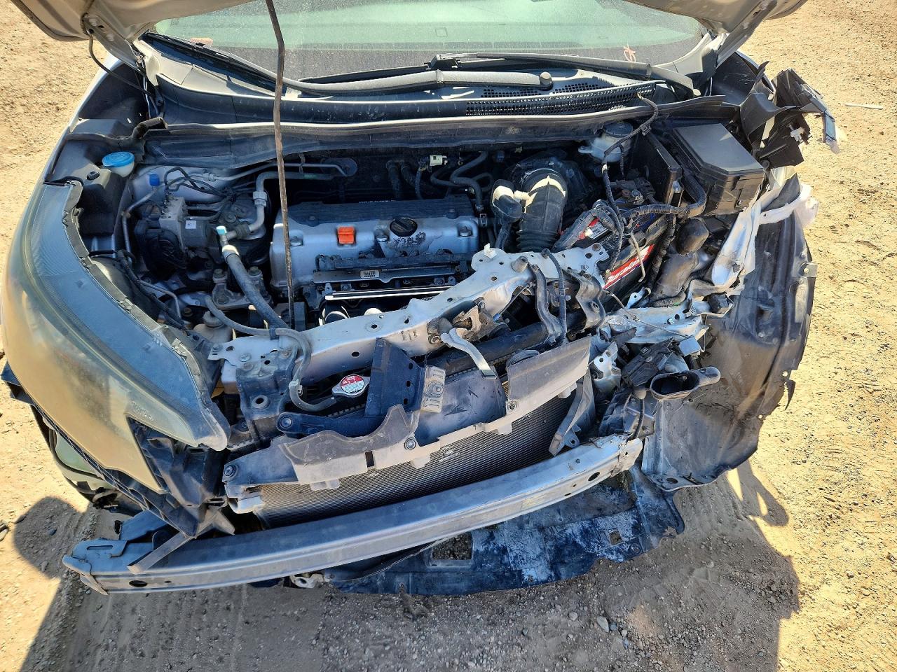2014 Honda Cr-v Lx Silver vin: 3CZRM3H33EG702418