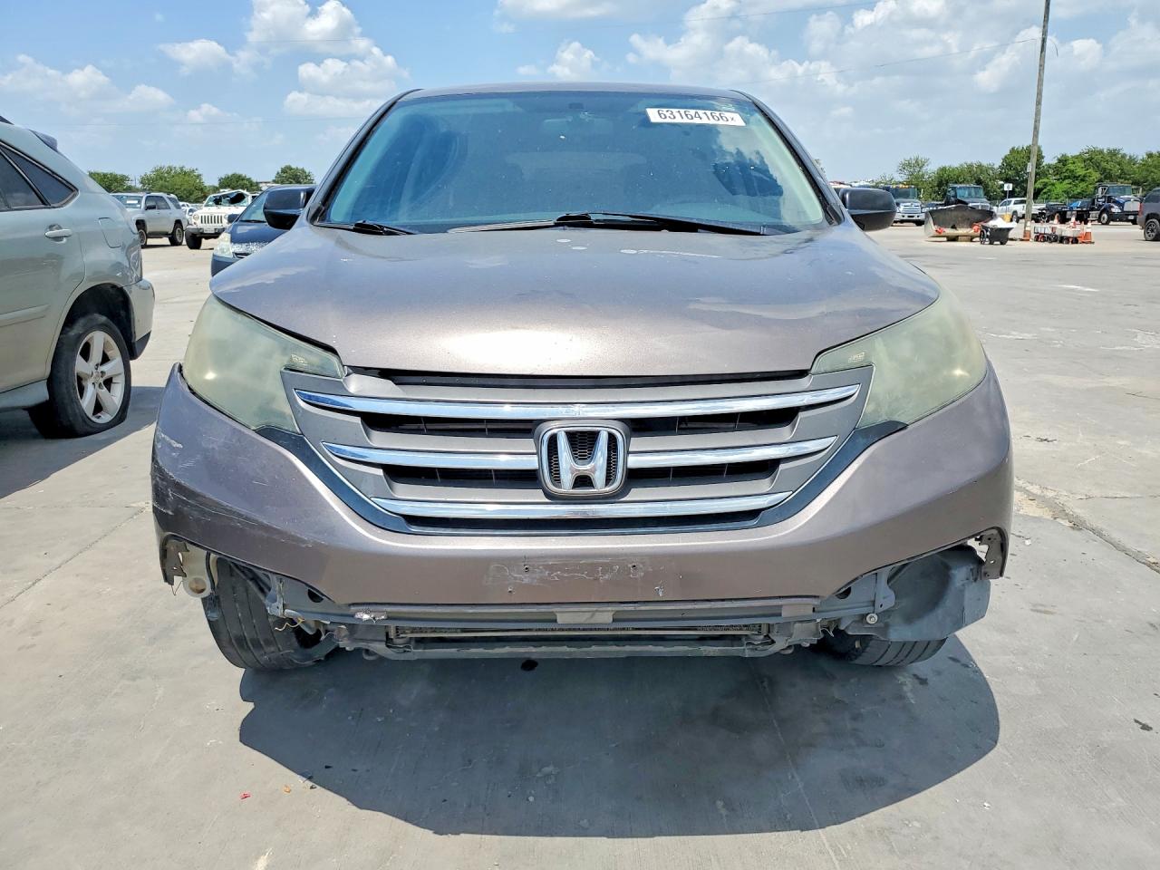 2014 Honda Cr-v Lx Gray vin: 3CZRM3H33EG703178