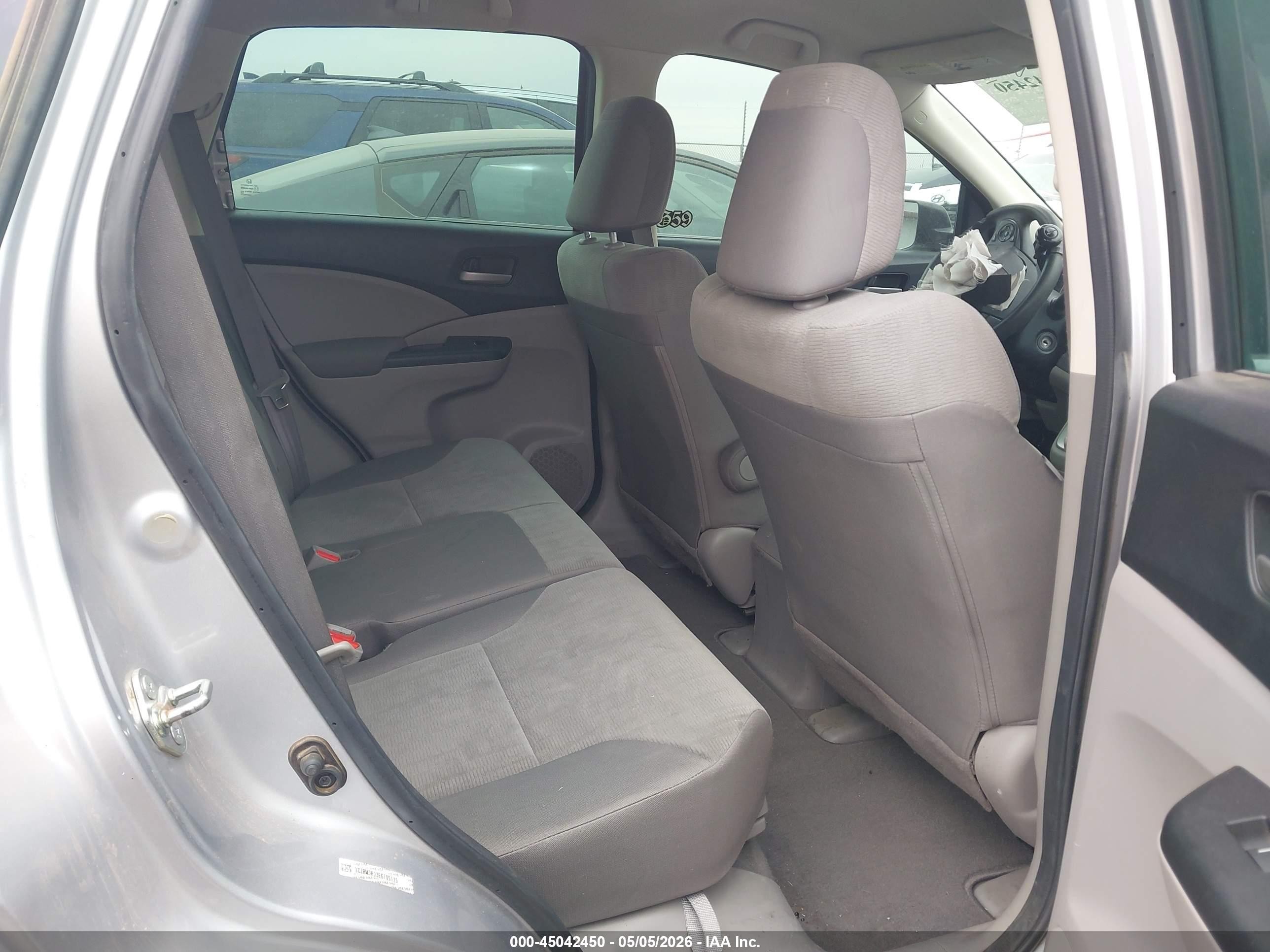 2014 Honda Cr-v Lx Silver vin: 3CZRM3H33EG705125