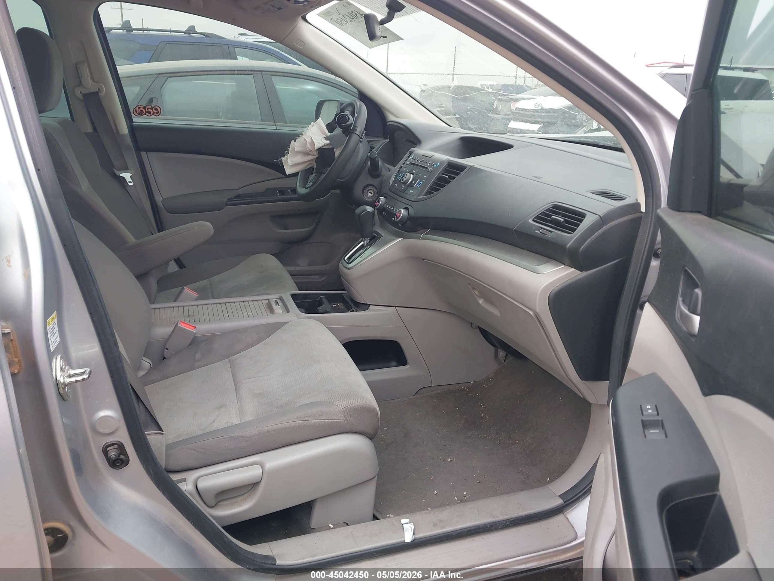 2014 Honda Cr-v Lx Silver vin: 3CZRM3H33EG705125