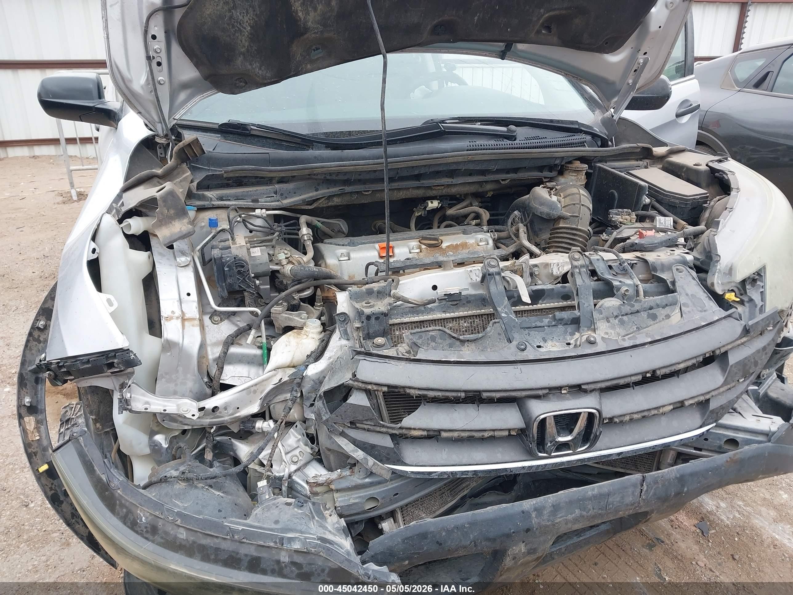 2014 Honda Cr-v Lx Silver vin: 3CZRM3H33EG705125