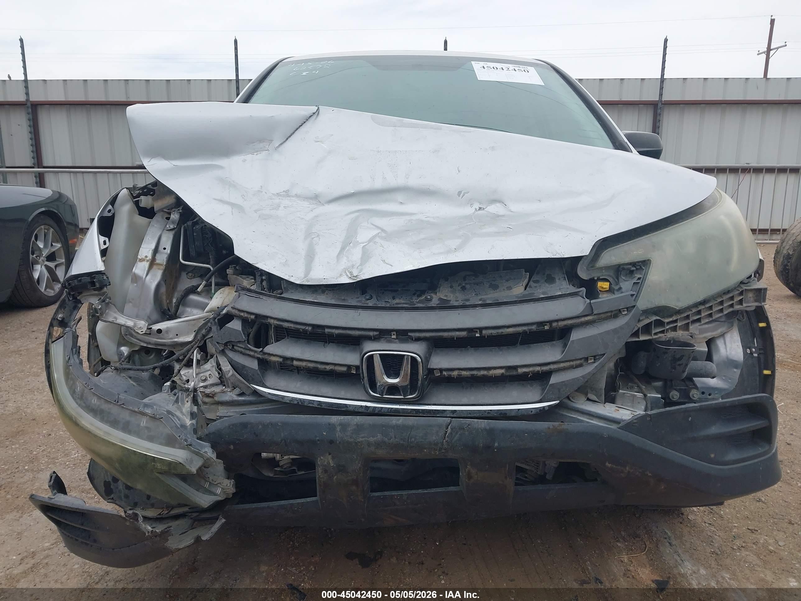 2014 Honda Cr-v Lx Silver vin: 3CZRM3H33EG705125
