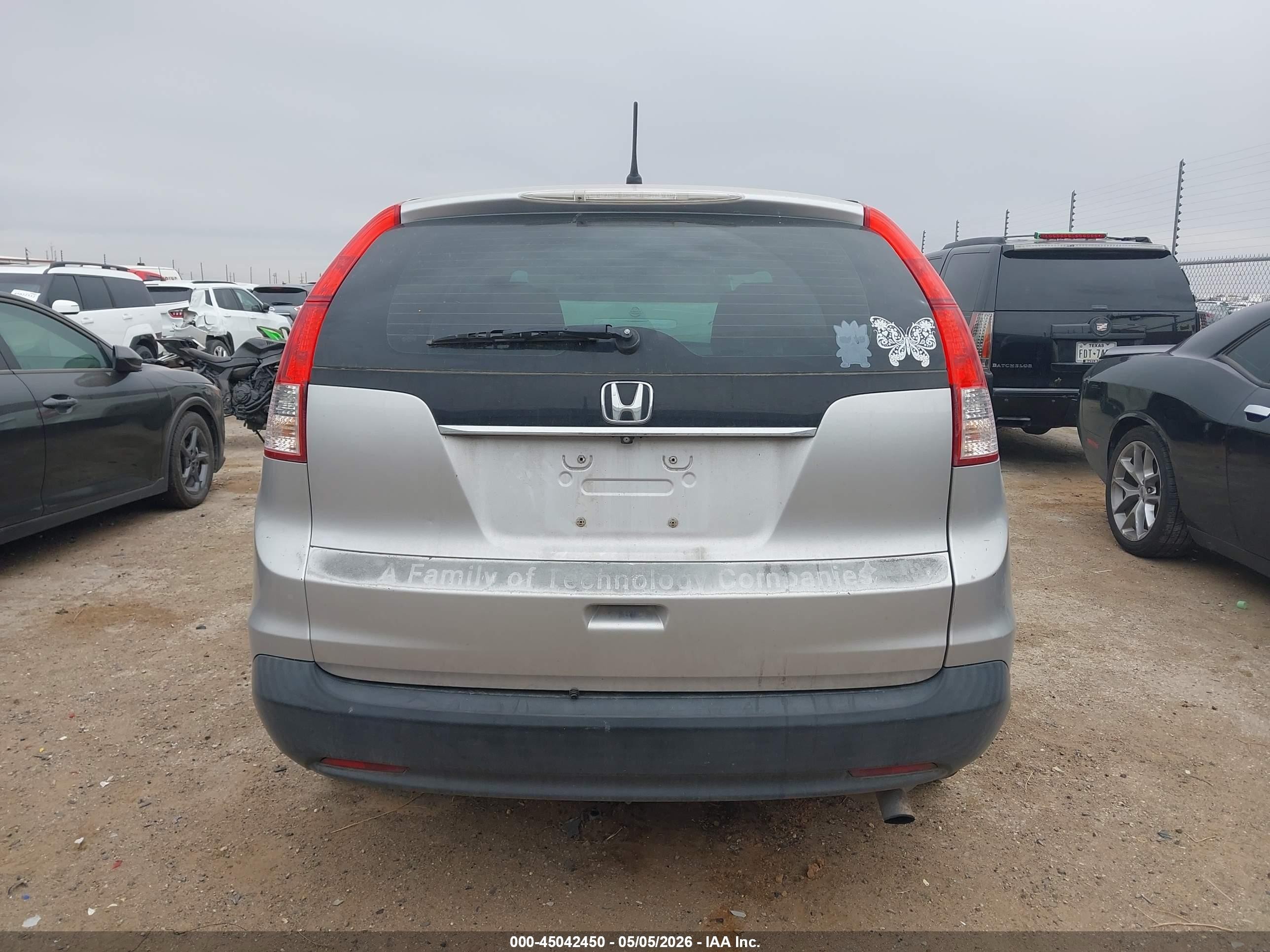 2014 Honda Cr-v Lx Silver vin: 3CZRM3H33EG705125