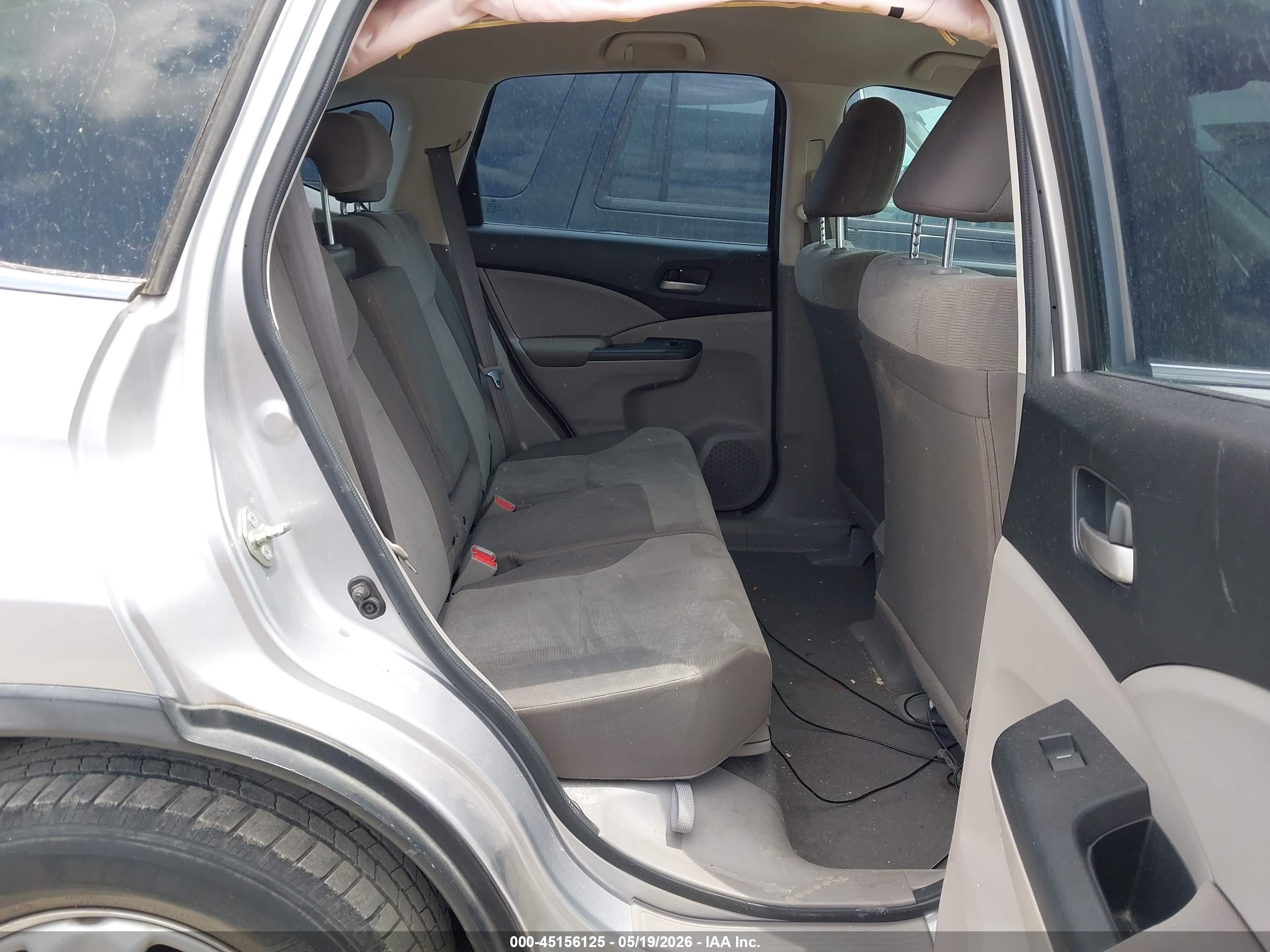 2014 Honda Cr-v Lx Серебряный vin: 3CZRM3H33EG707263